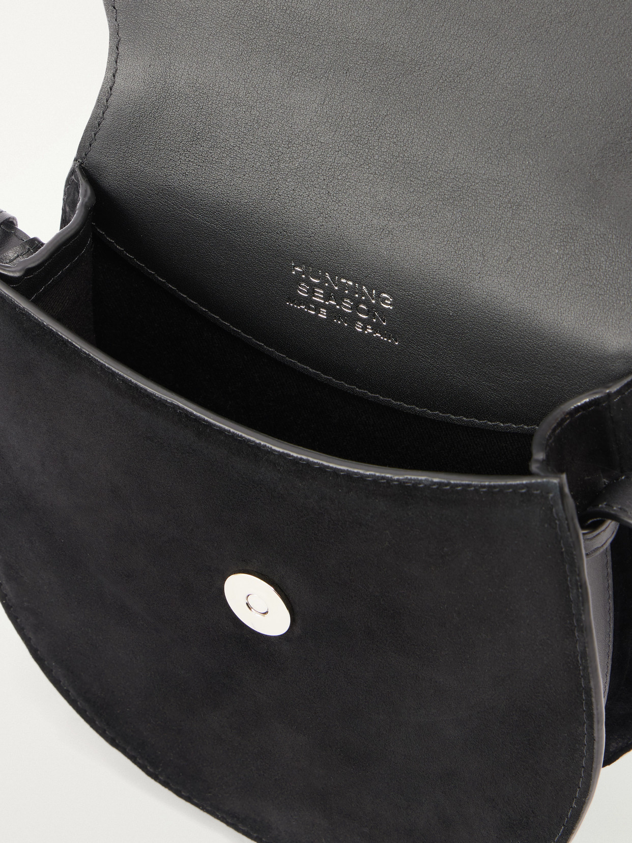 The Small Saddle Tasseled Shoulder Bag