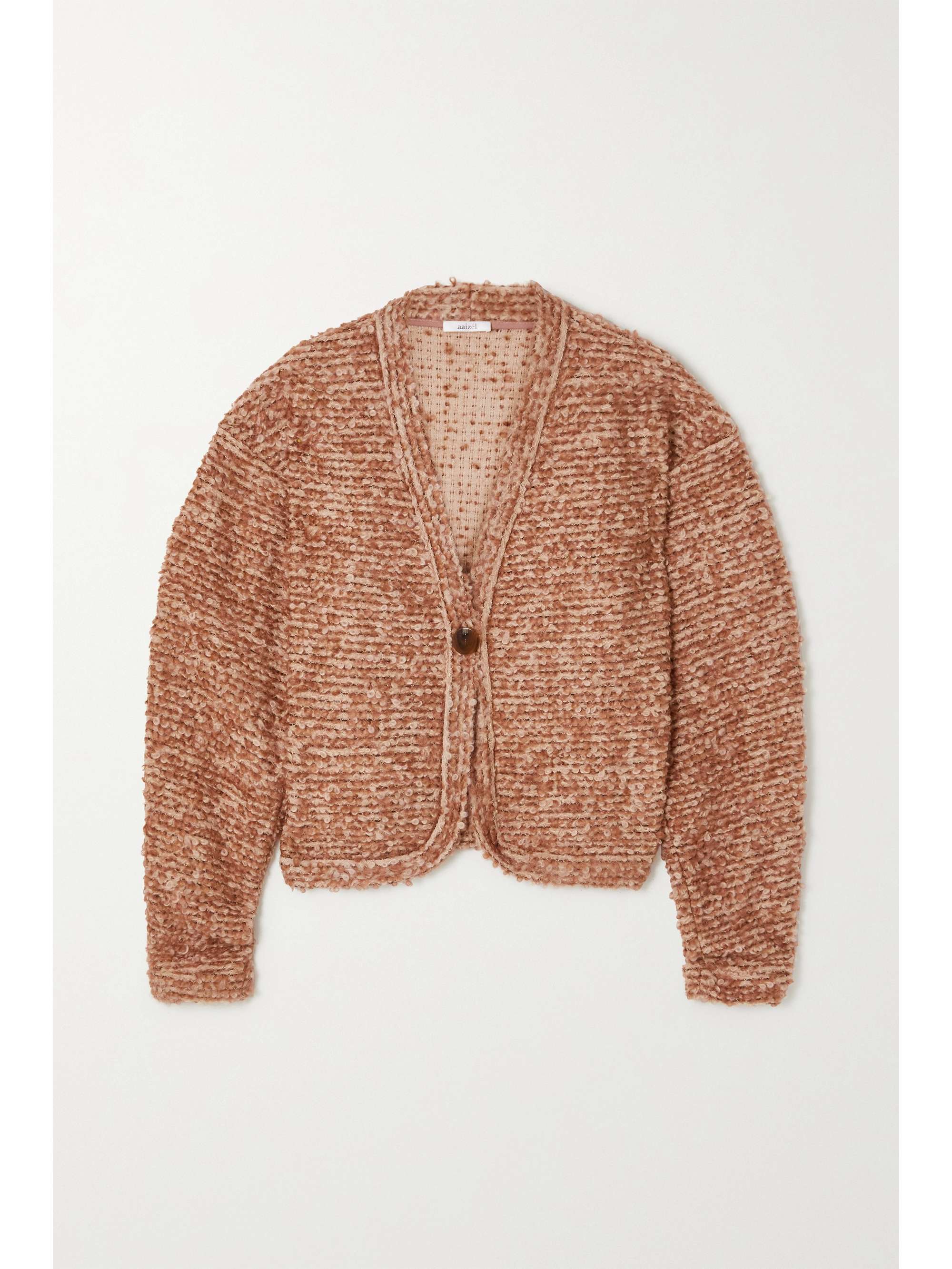 boucle knit jacket