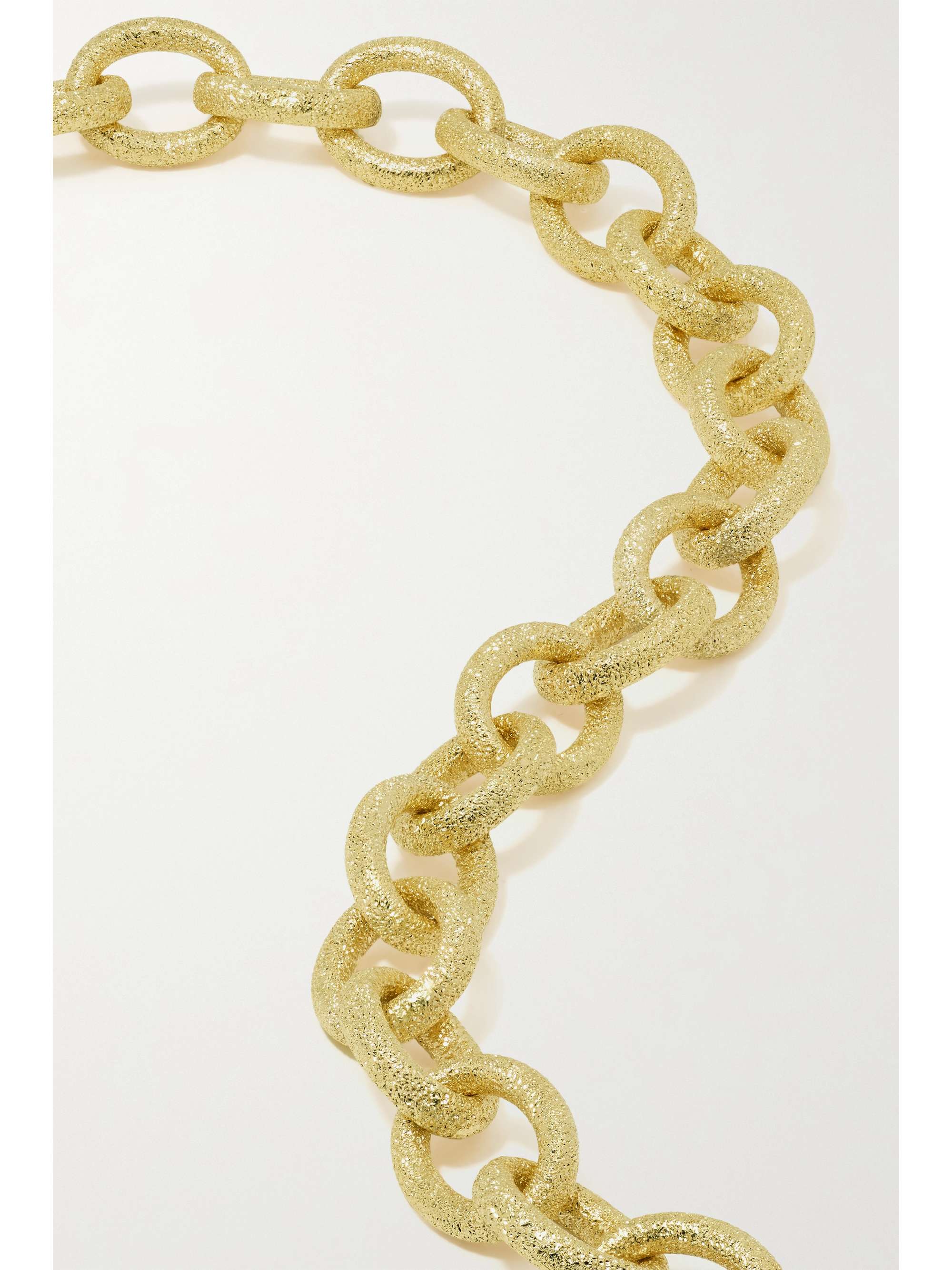 CAROLINA BUCCI Florentine 18-karat gold necklace