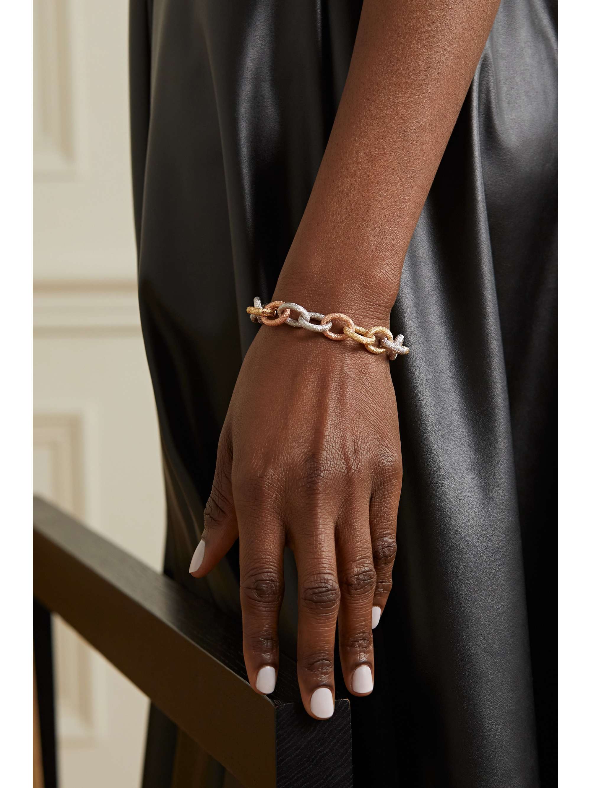 CAROLINA BUCCI Florentine 18-karat gold bracelet