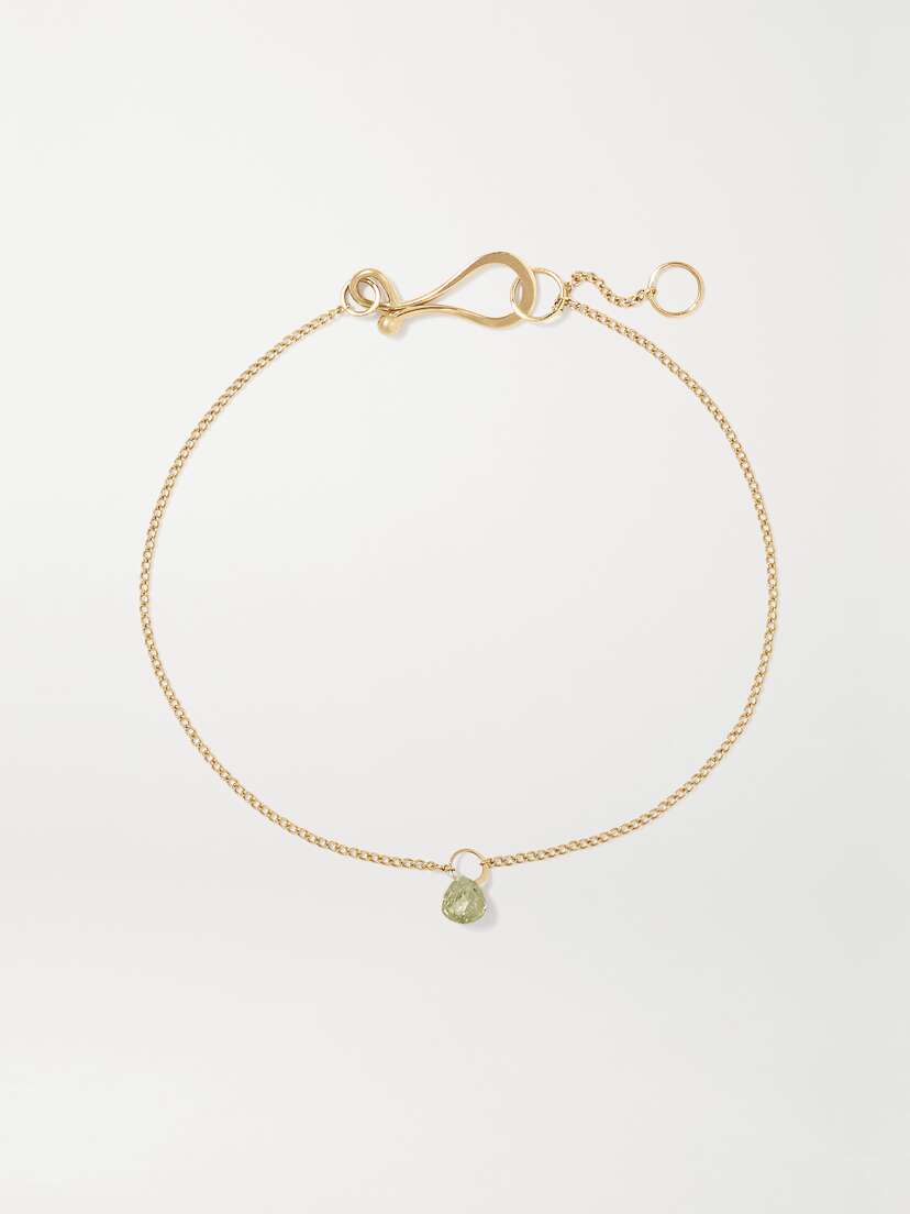 Melissa Joy Manning 14-karat Gold Diamond Bracelet