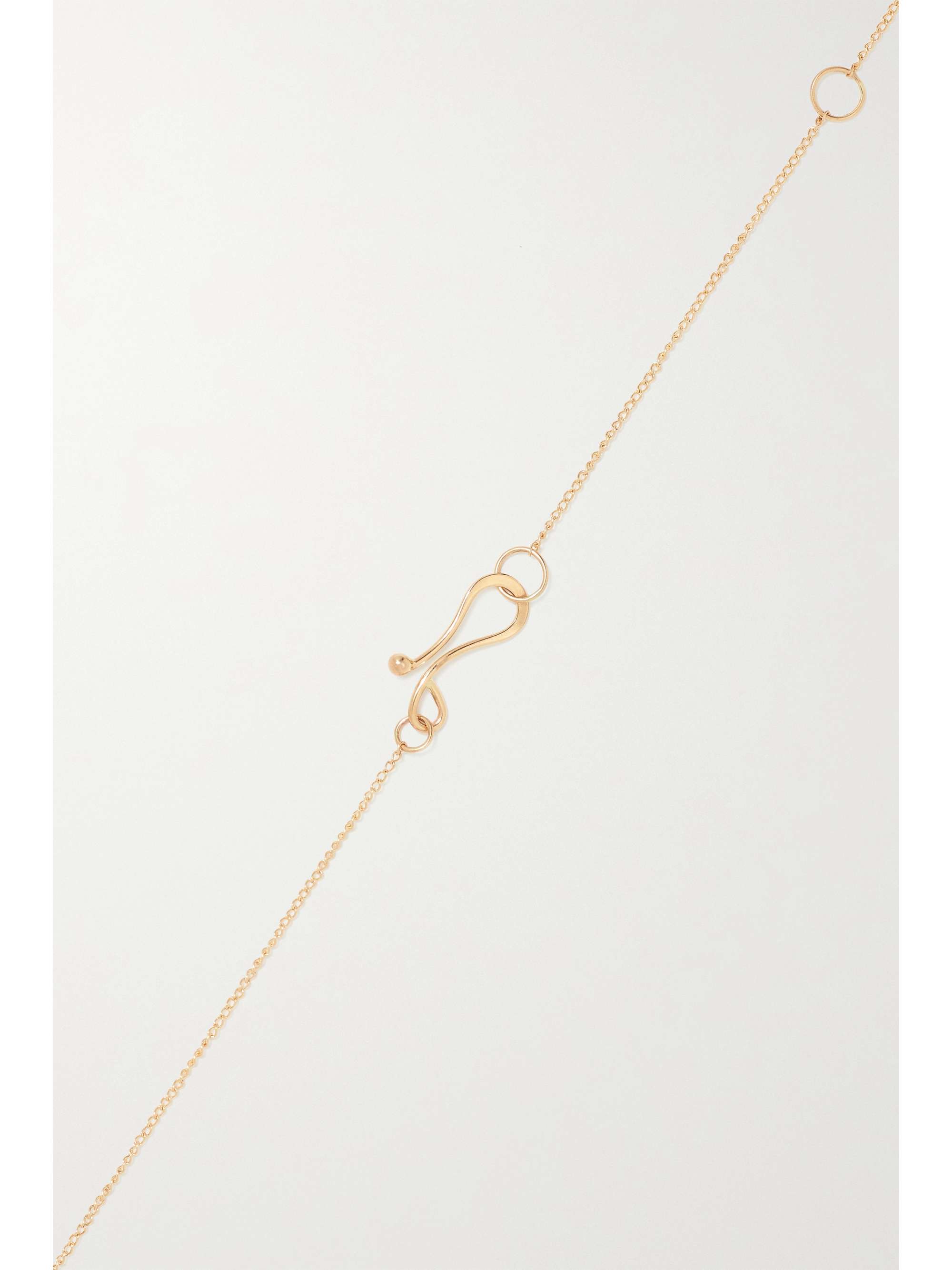 MELISSA JOY MANNING 14-karat recycled gold pearl necklace