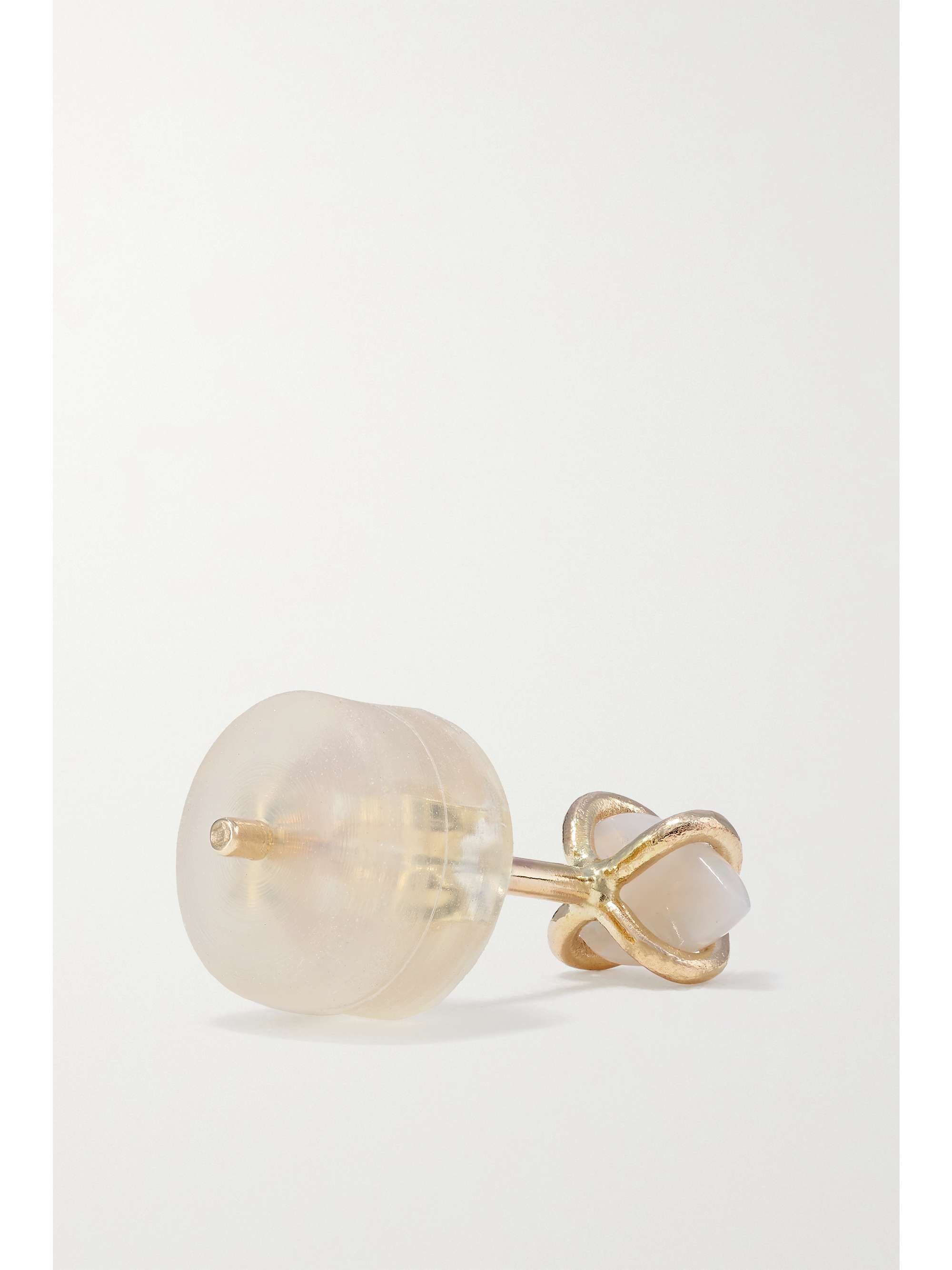 MELISSA JOY MANNING 14-karat recycled gold opal earrings