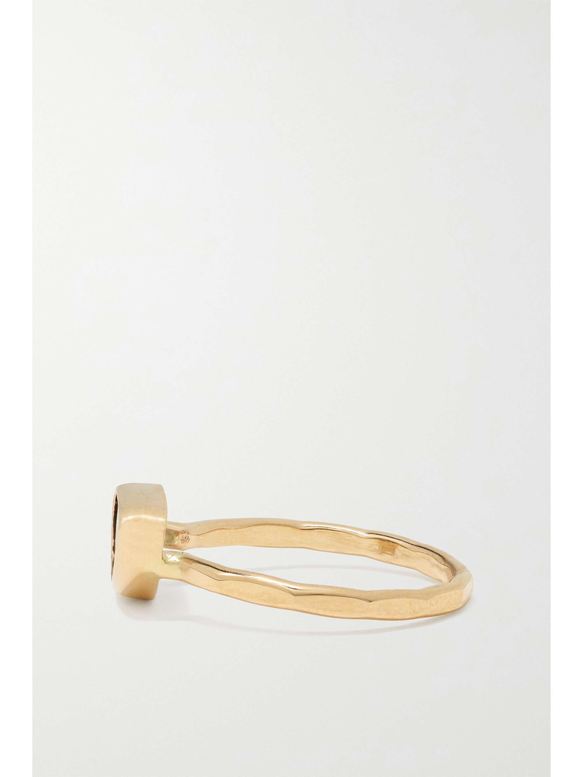 MELISSA JOY MANNING 14-karat recycled gold opal doublet ring