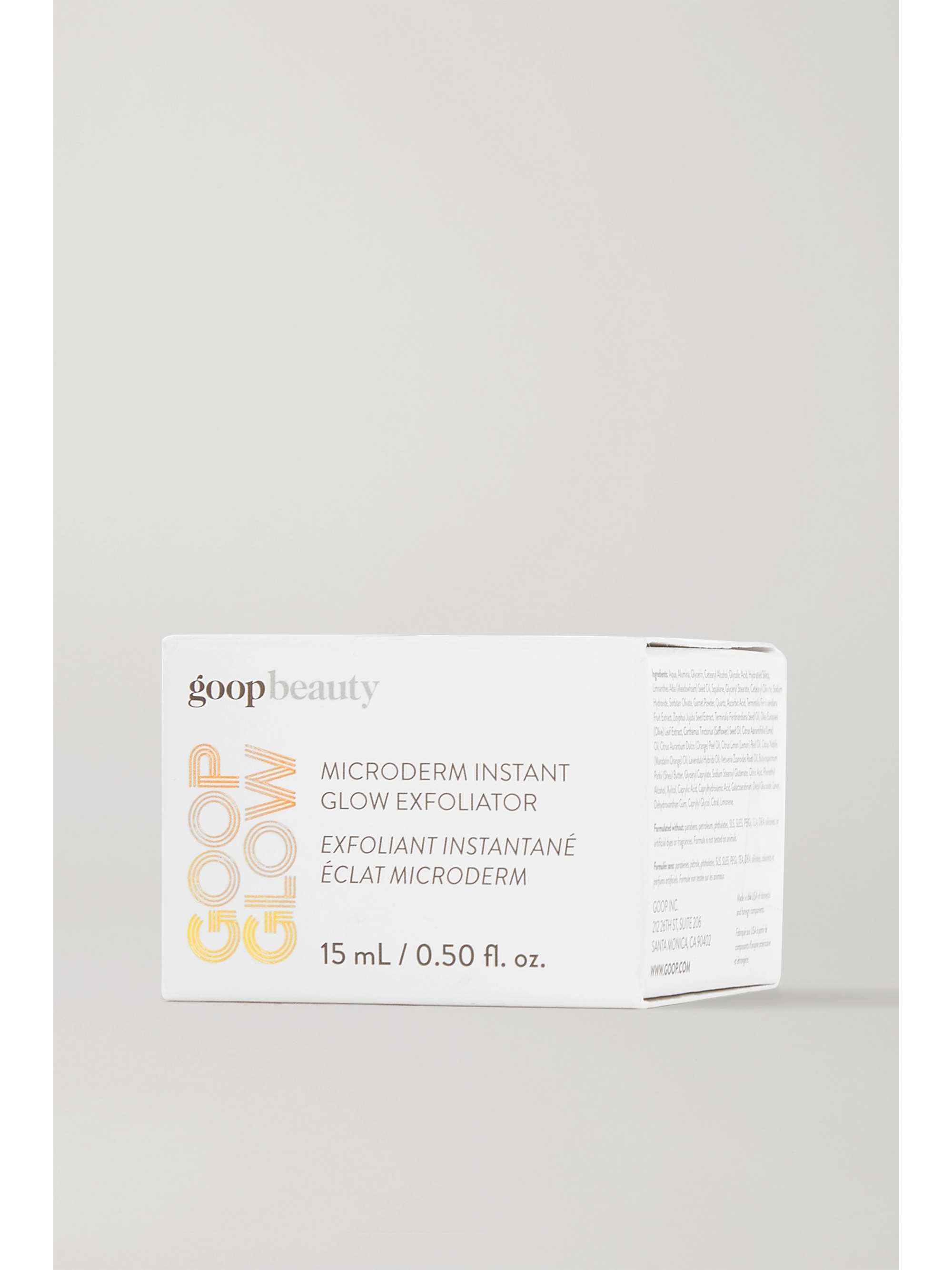 GOOP GOOPGLOW Microderm Instant Glow Exfoliator, 15ml