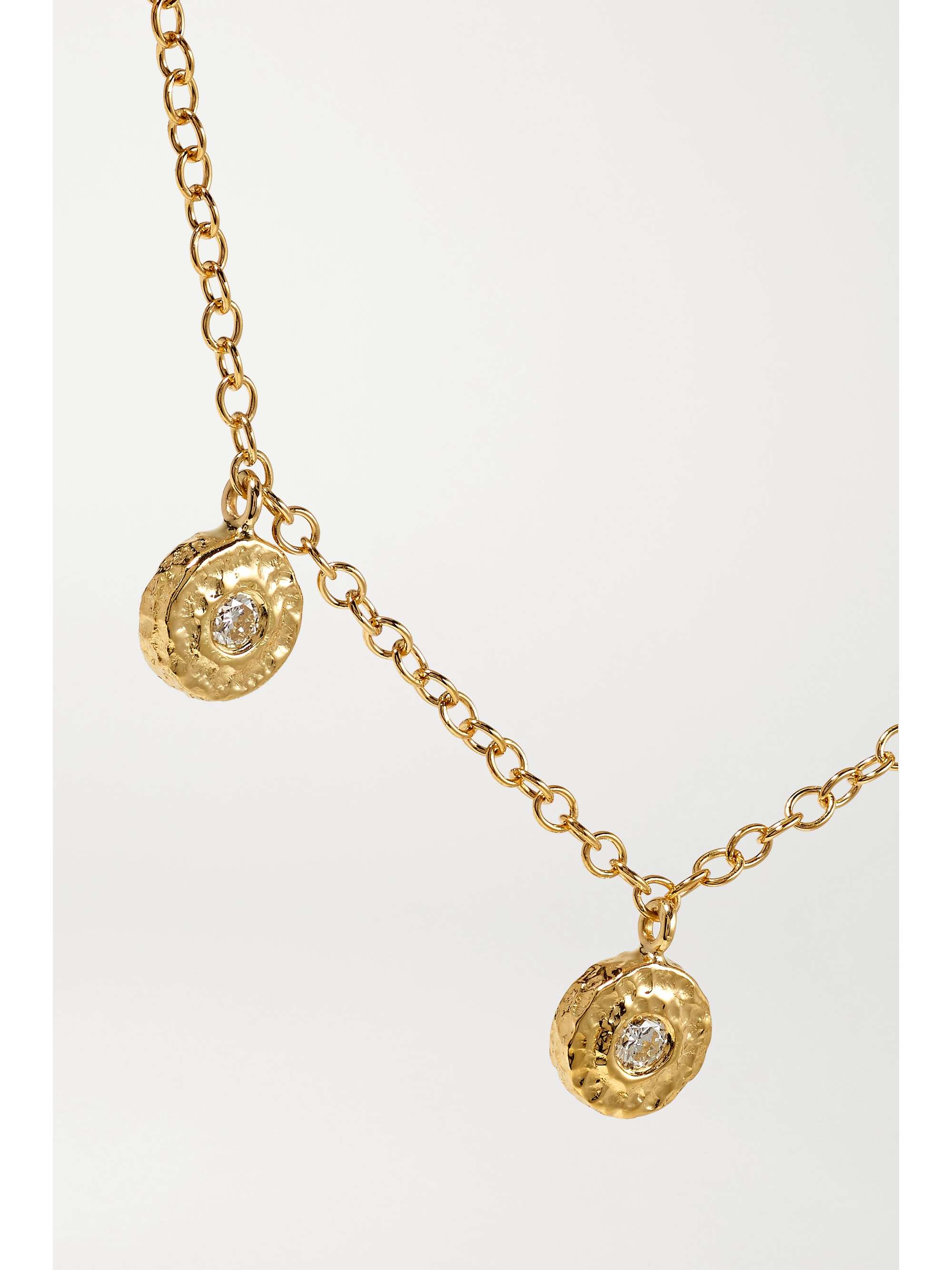 OCTAVIA ELIZABETH + NET SUSTAIN Nesting Gem 18-karat recycled gold diamond bracelet