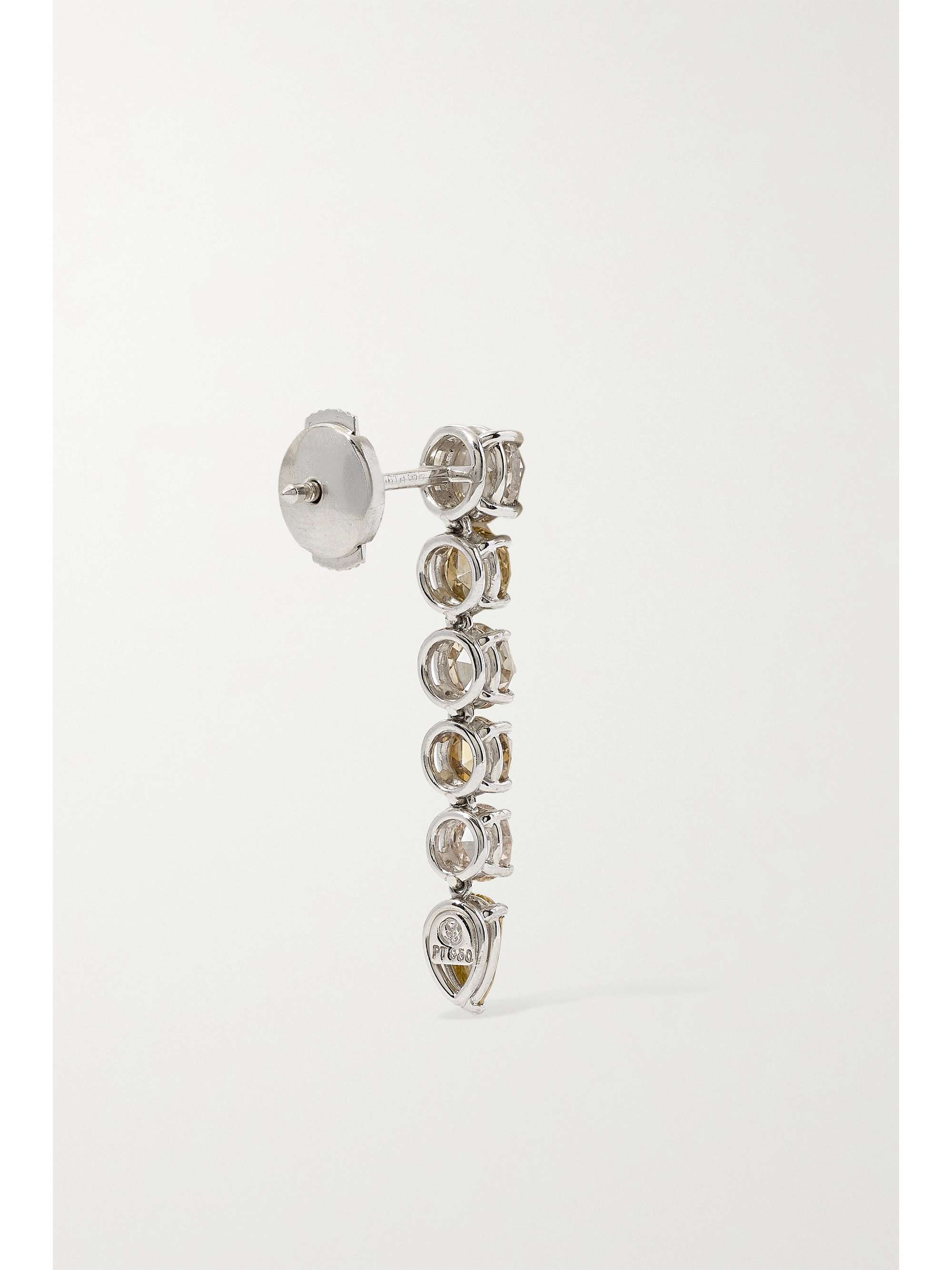 BAYCO Platinum diamond earrings