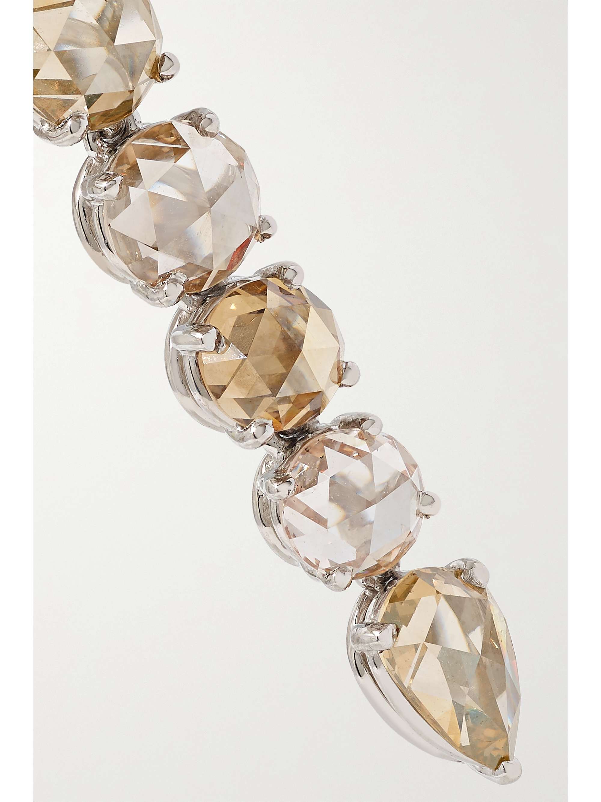 BAYCO Platinum diamond earrings