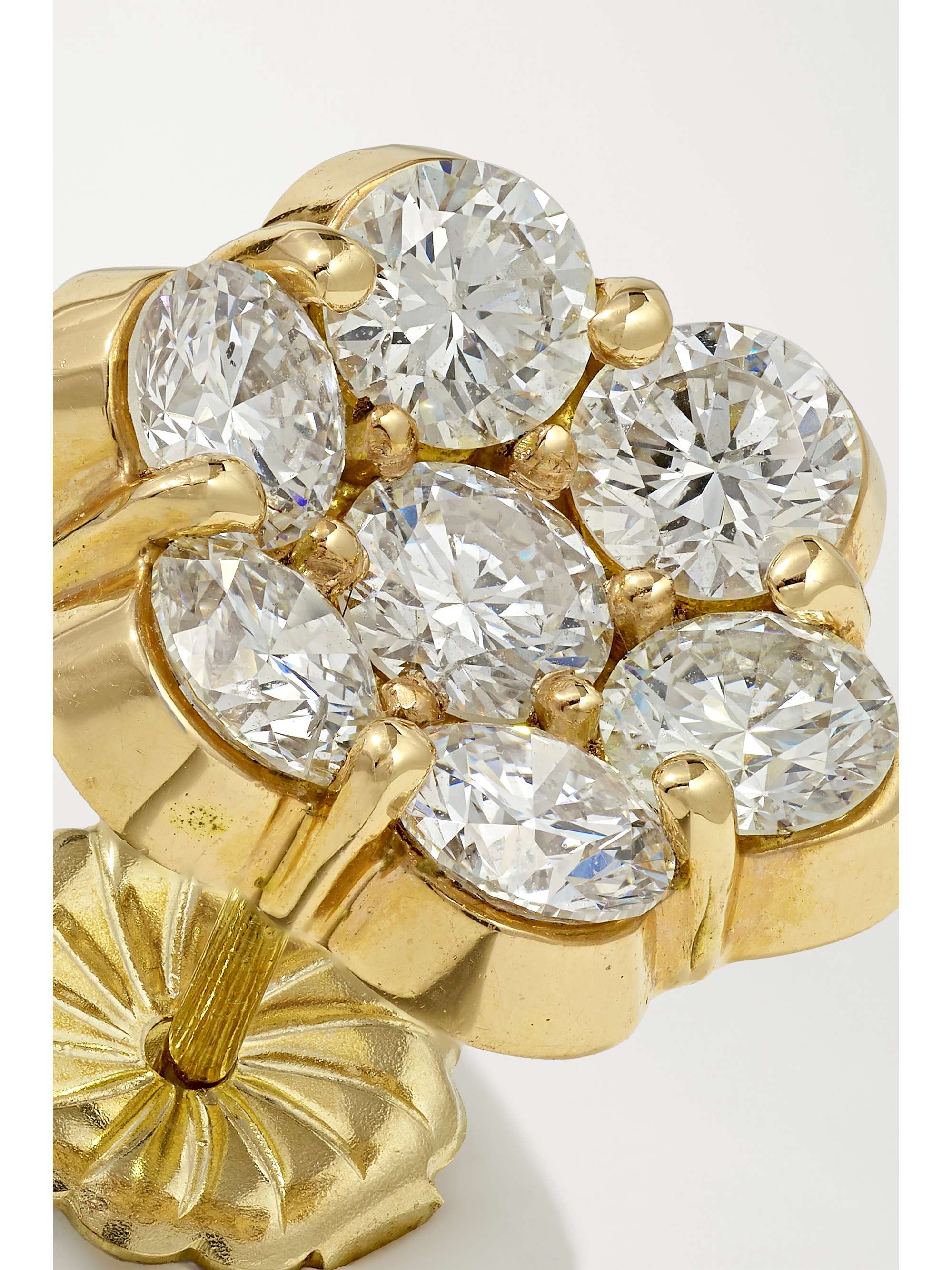 BAYCO Platinum sapphire earrings