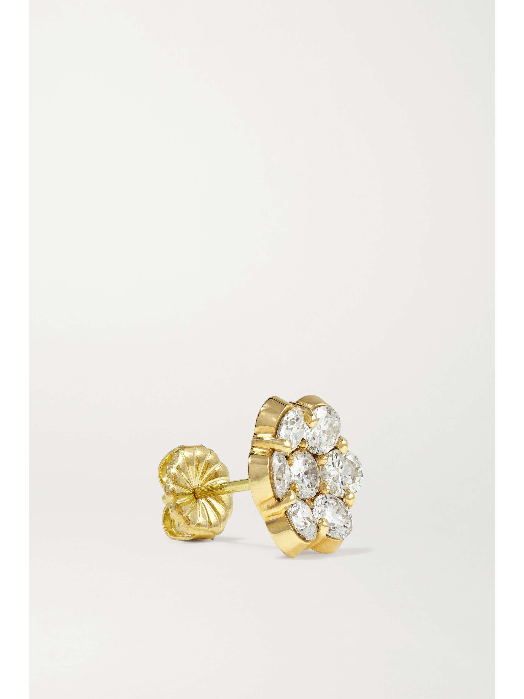 BAYCO Platinum sapphire earrings