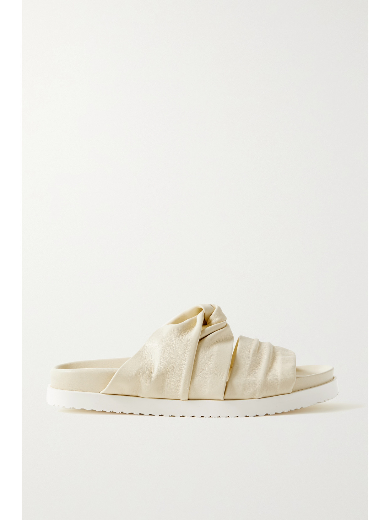 3.1 Phillip Lim Knotted Leather Slides