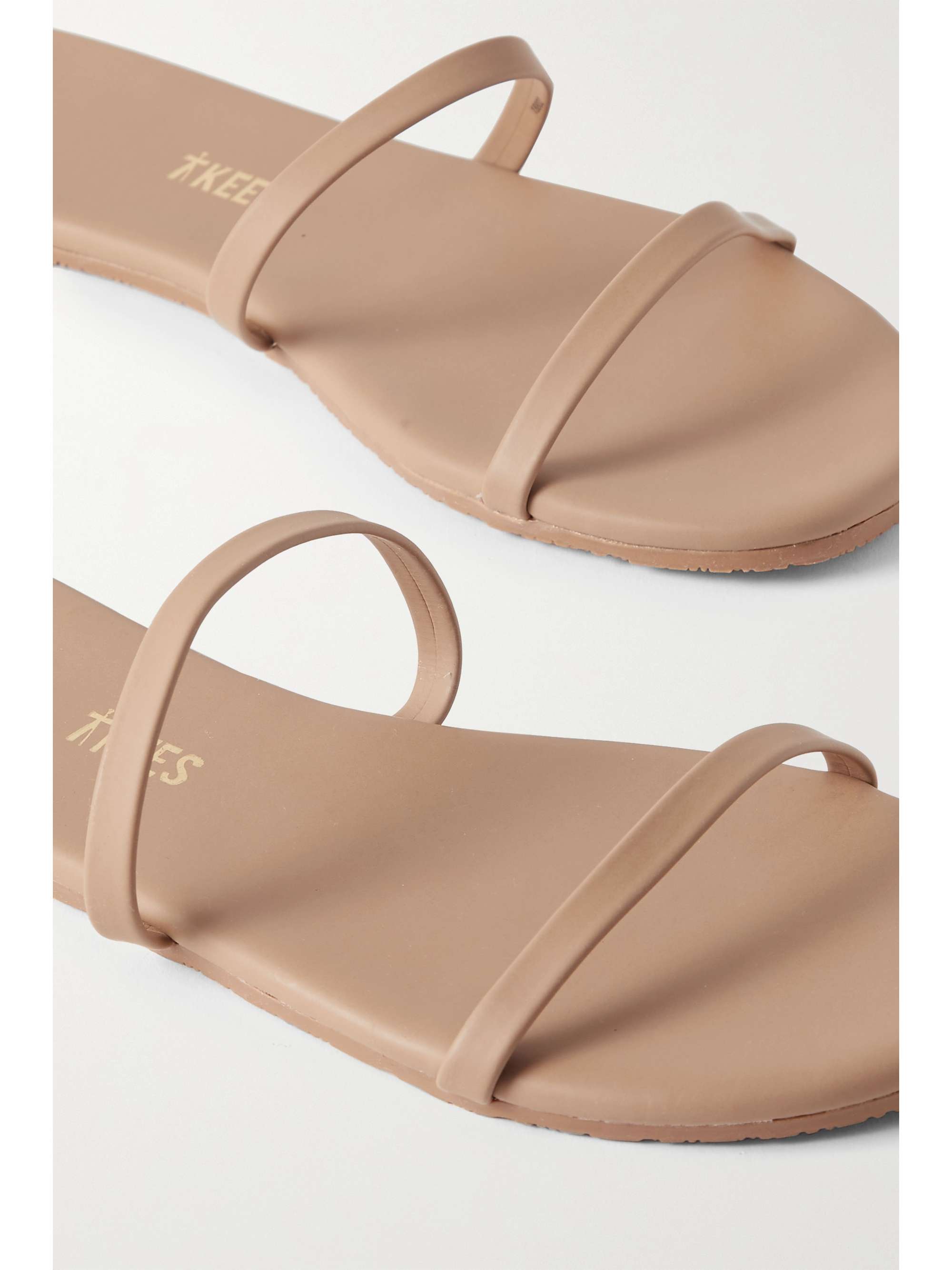 TKEES Gemma vegan matte-leather sandals