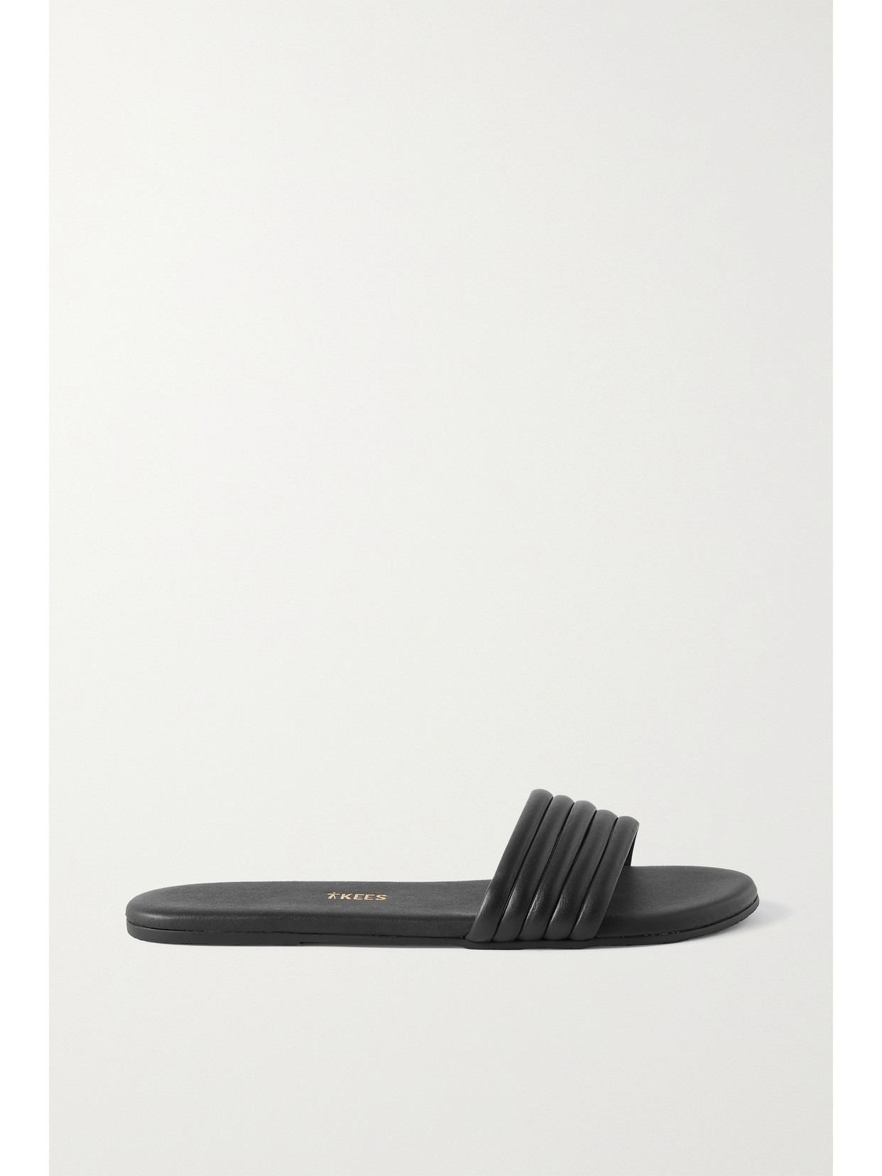 TKEES SERENA LEATHER SLIDES