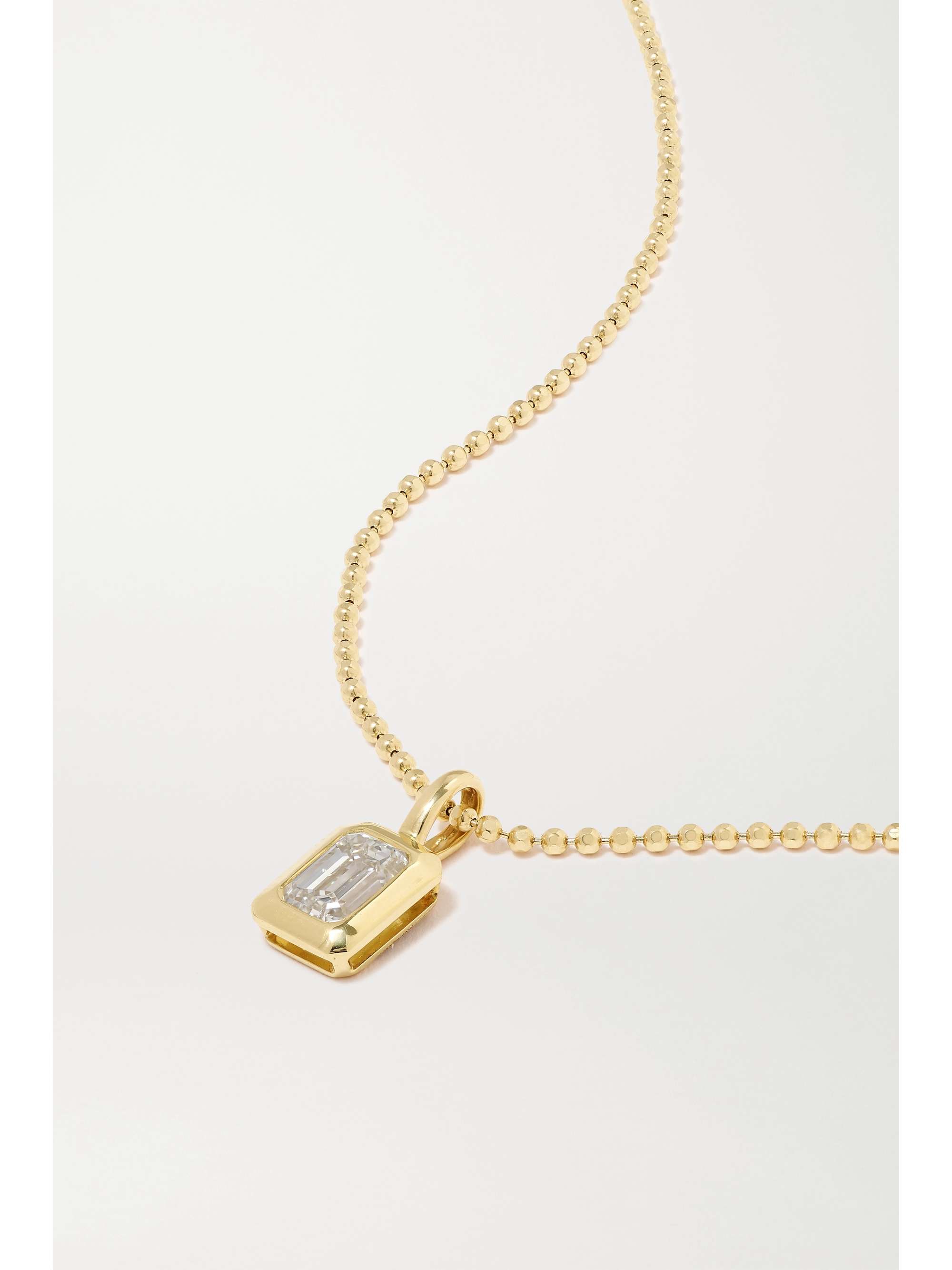 ANITA KO 18-karat gold diamond necklace