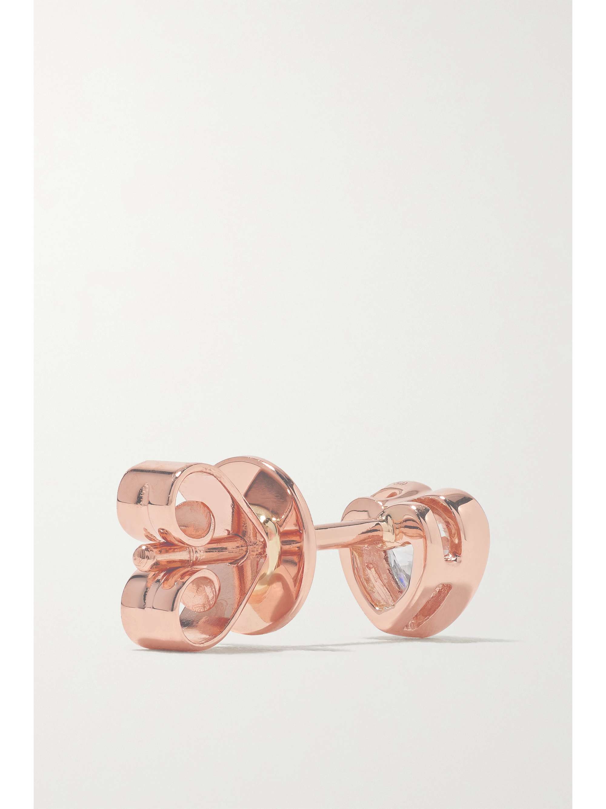 ANITA KO 18-karat rose gold diamond earrings