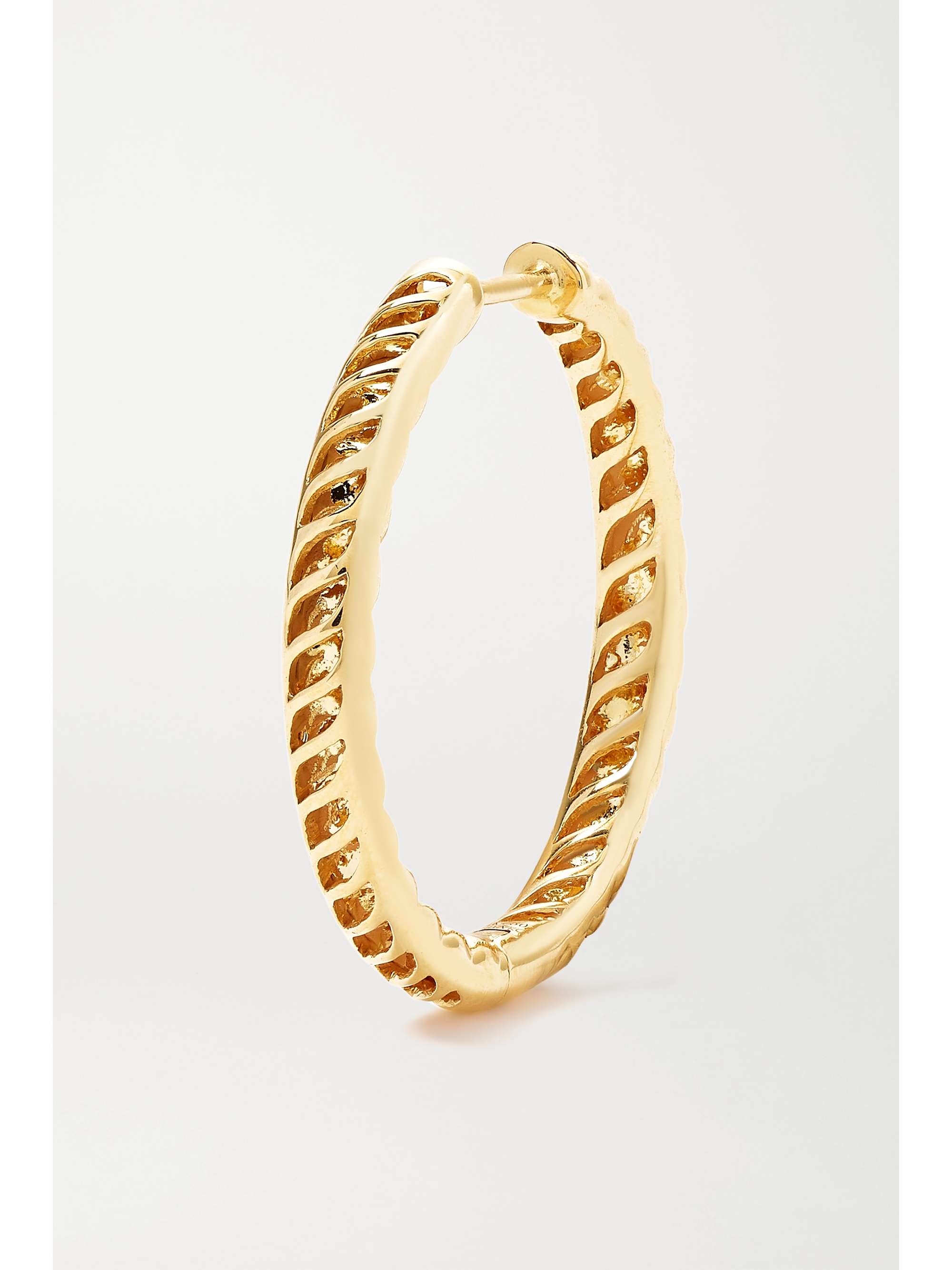 ANITA KO Zoe 18-karat gold hoop earrings