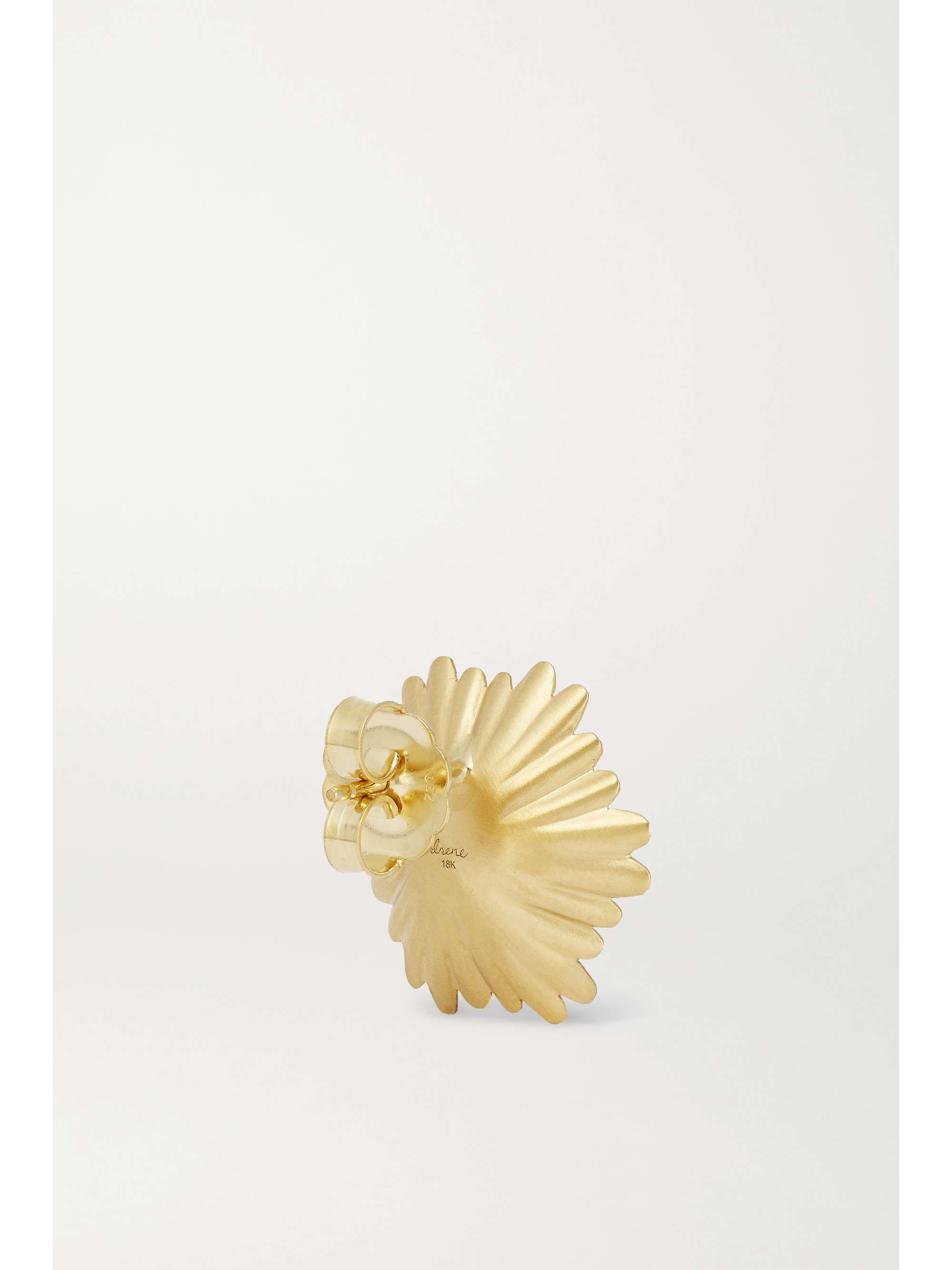 IRENE NEUWIRTH Super Bloom 18-karat yellow and white gold diamond earrings