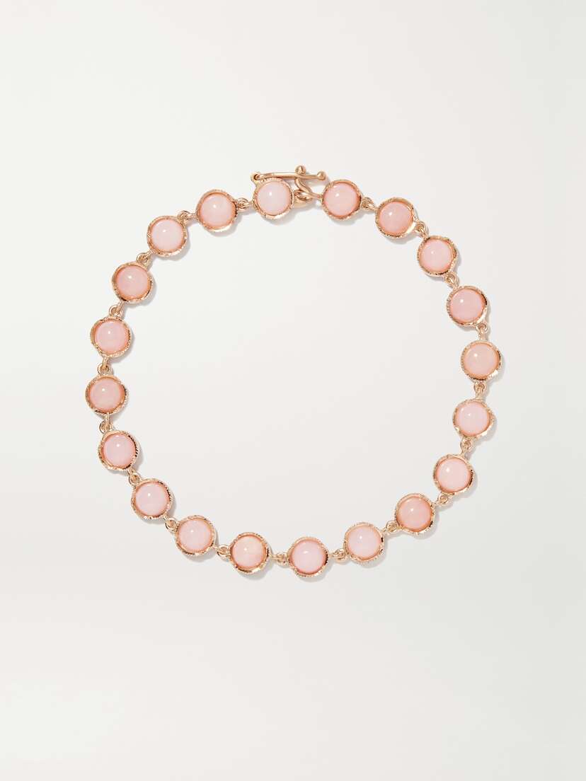 Irene Neuwirth Classic 18-karat Rose Gold Opal Bracelet