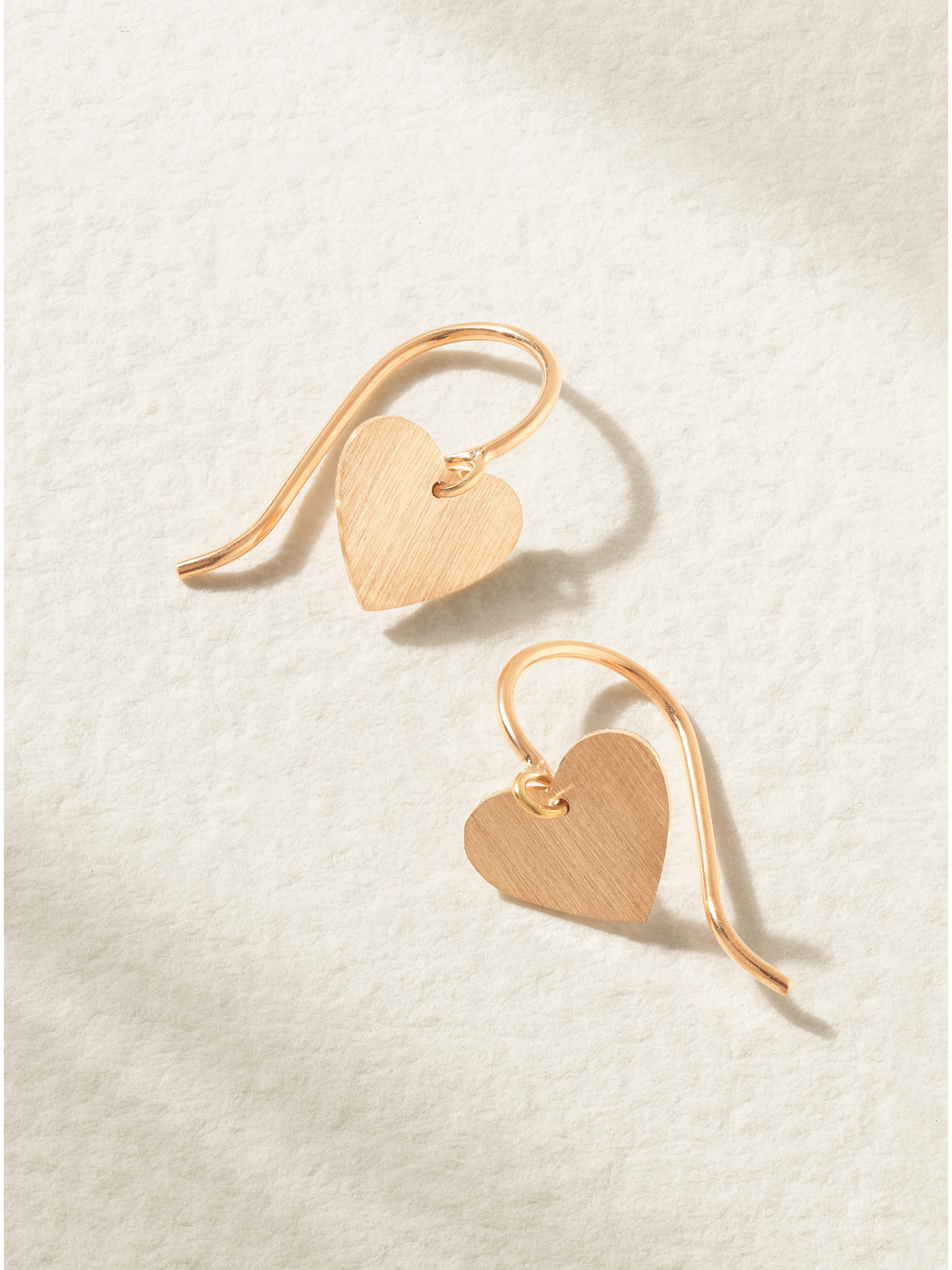 Irene Neuwirth Love 18-karat Rose Gold Earrings