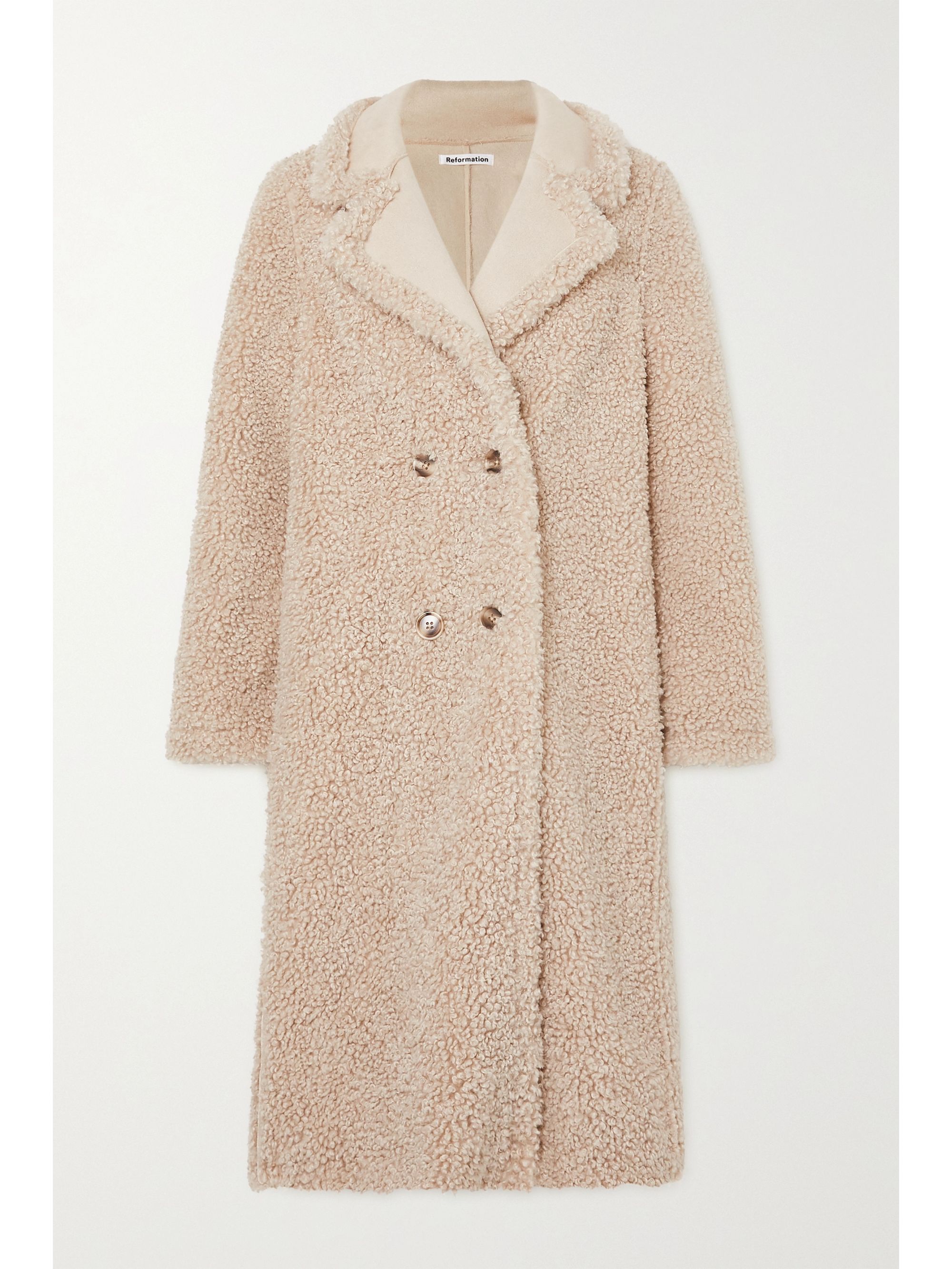 Reformation Shearling Jacket 2025