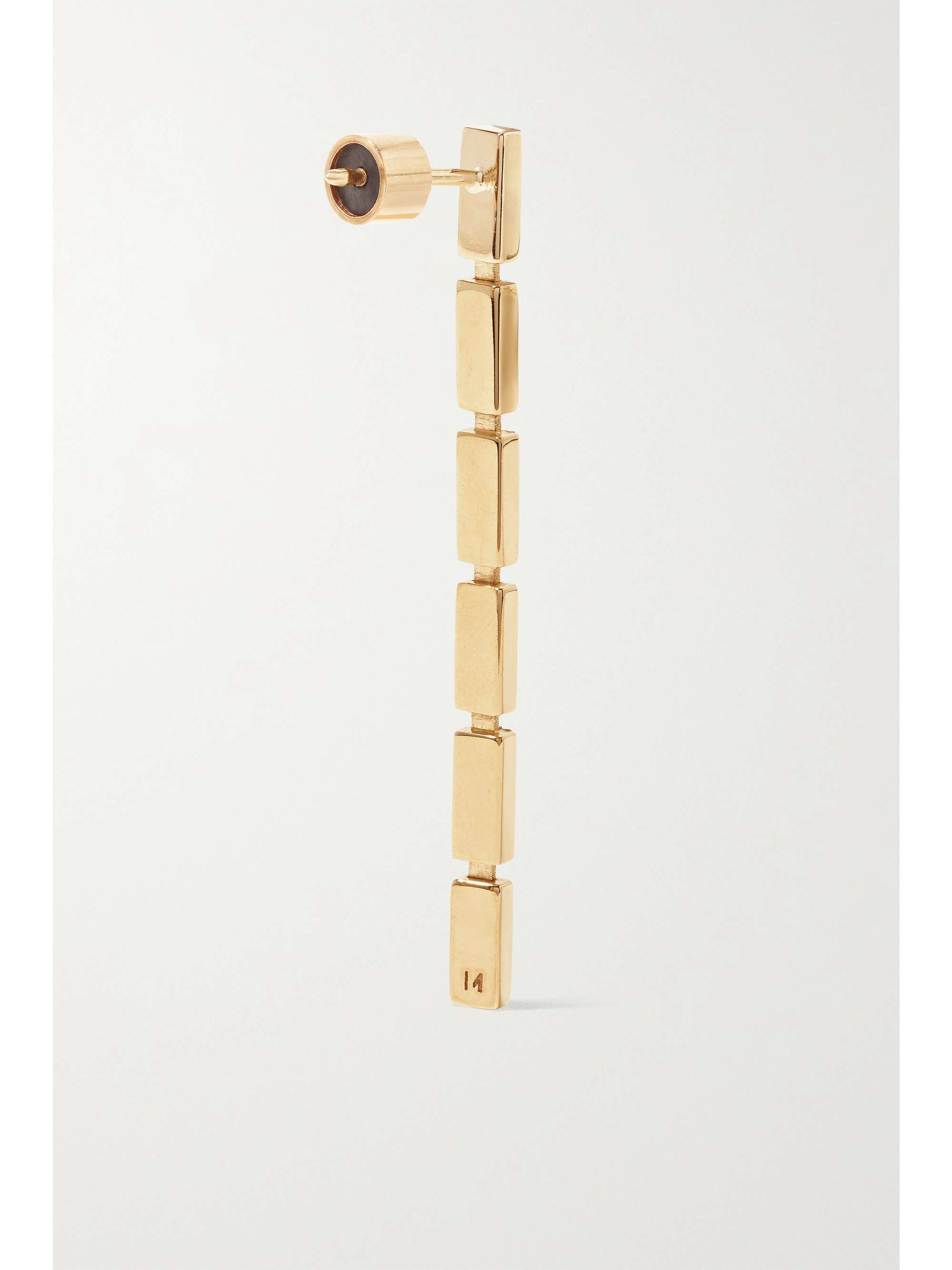 ILEANA MAKRI Waterfall 18-karat gold diamond earrings
