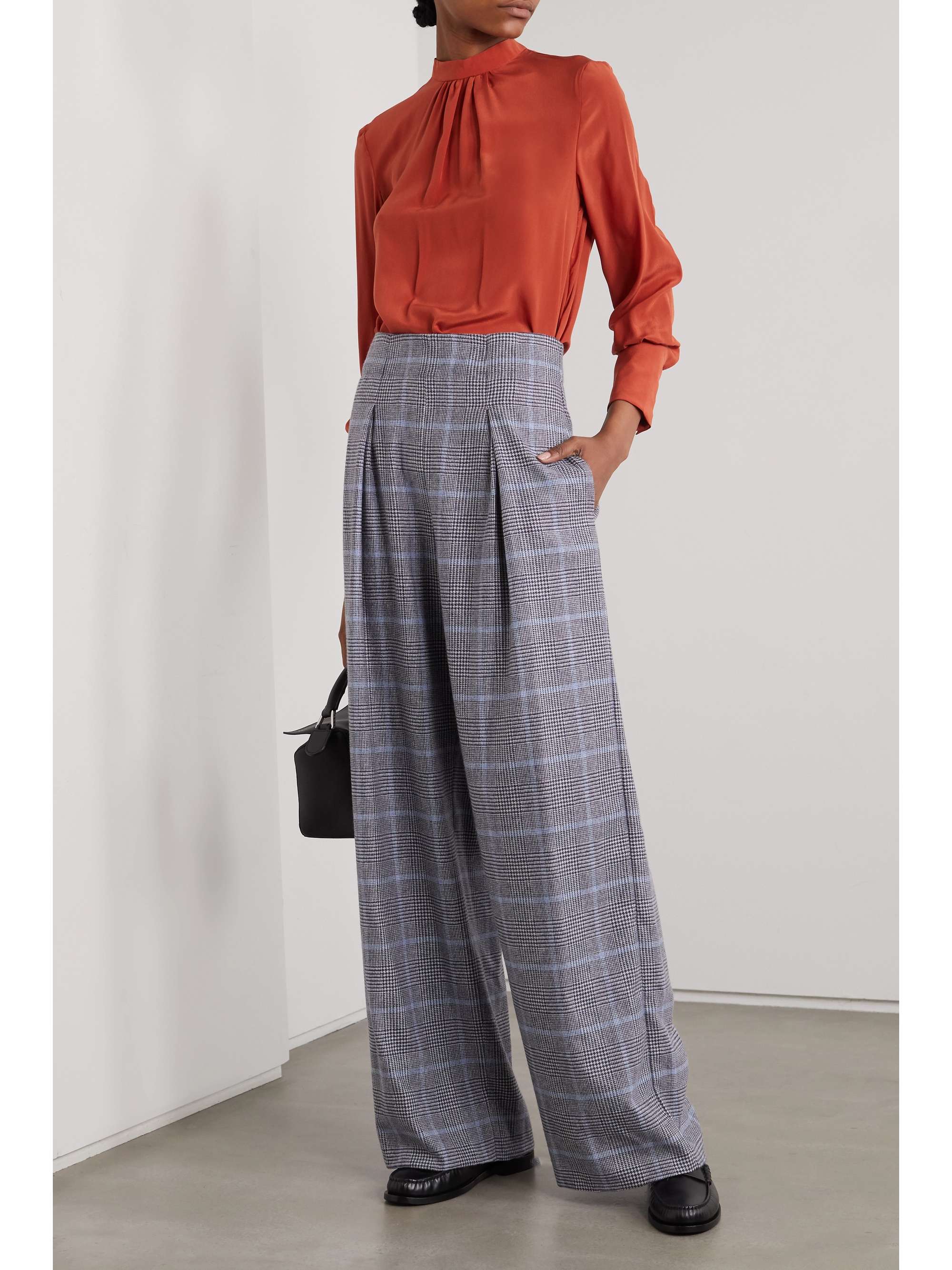 NET-A-PORTER FOR THE KING’S FOUNDATION 有机真丝女衫