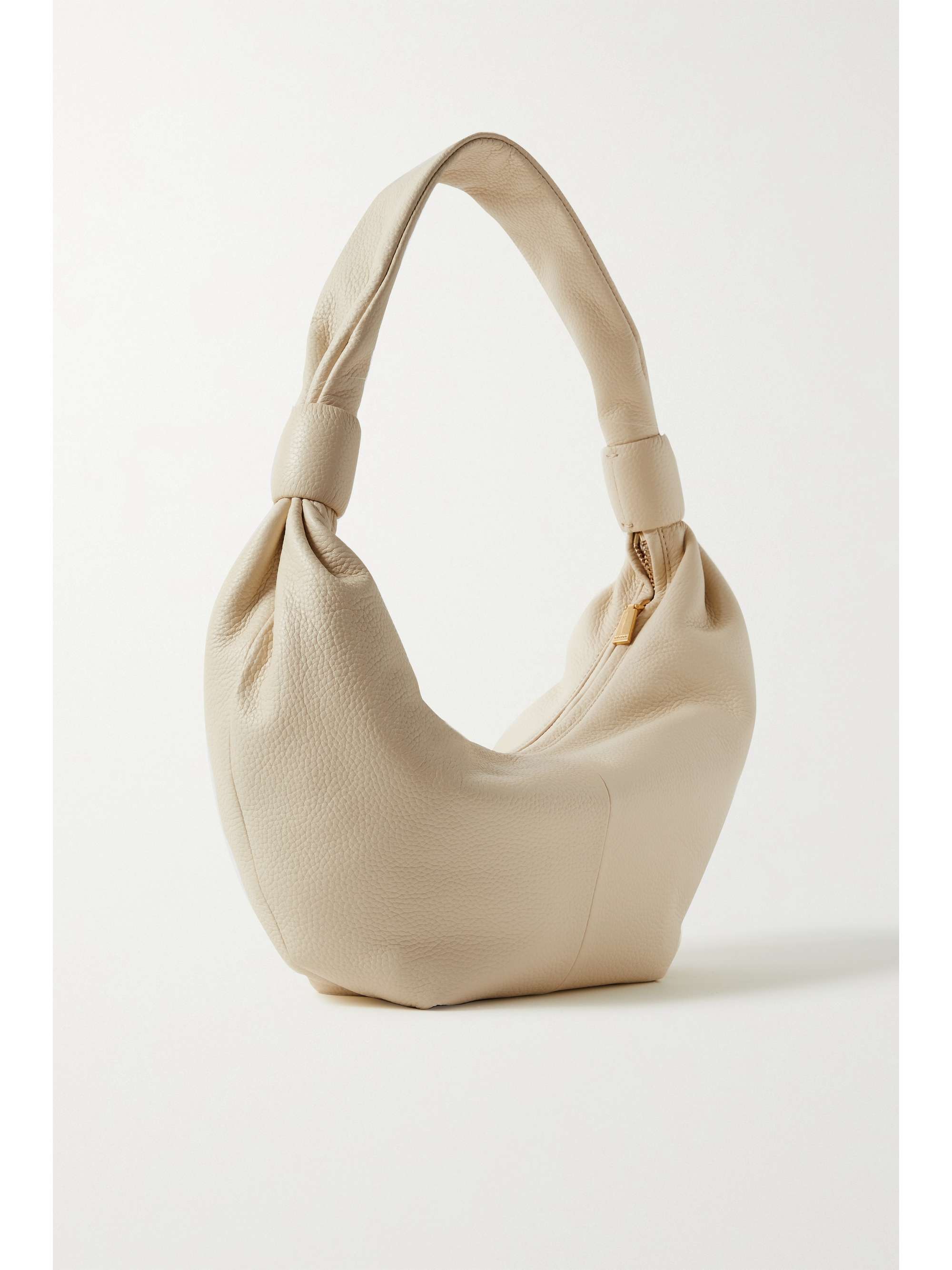 OROTON Malin knotted textured-leather shoulder bag
