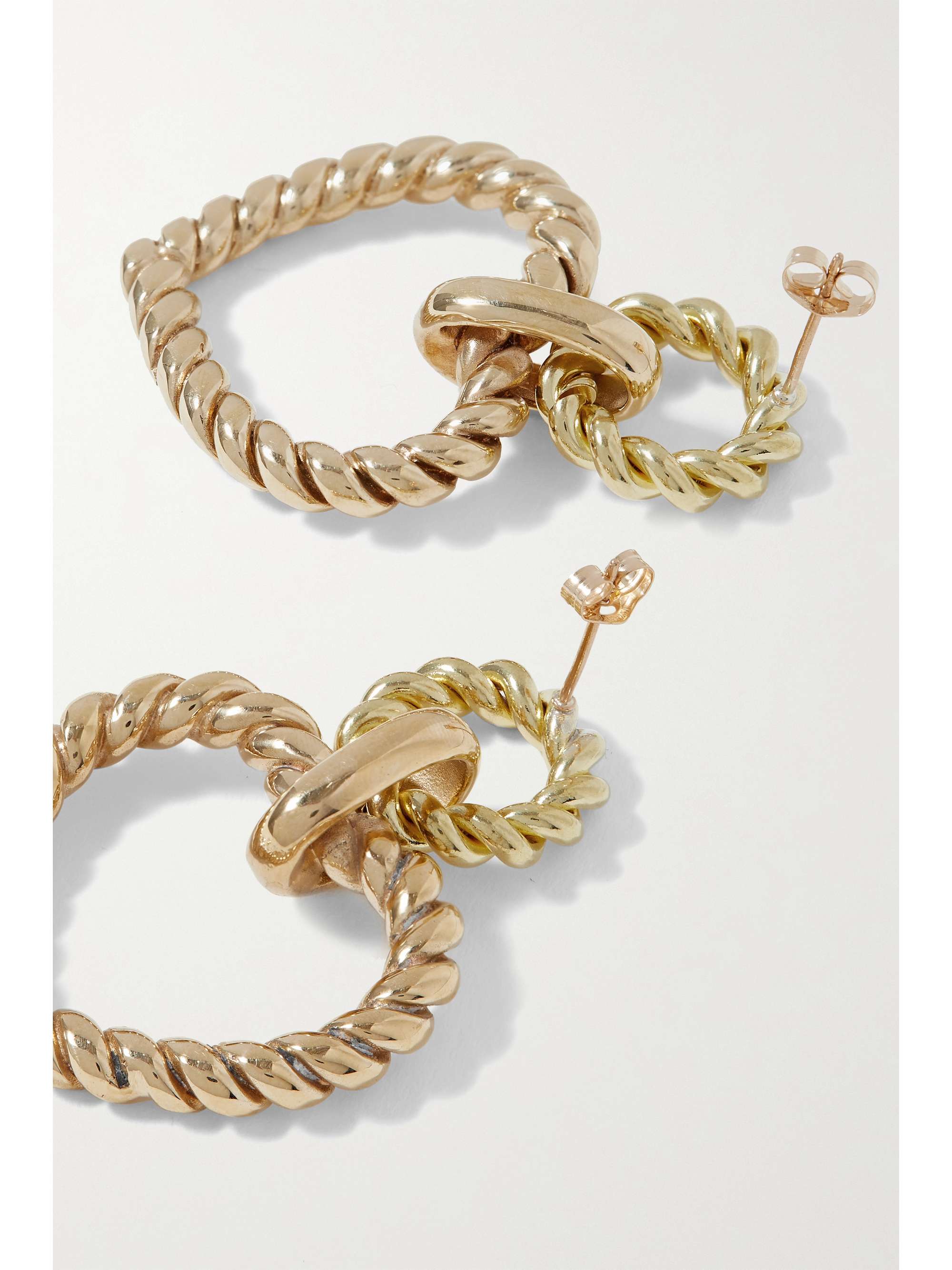 LAURA LOMBARDI Boucles d'oreilles dorées Bambola