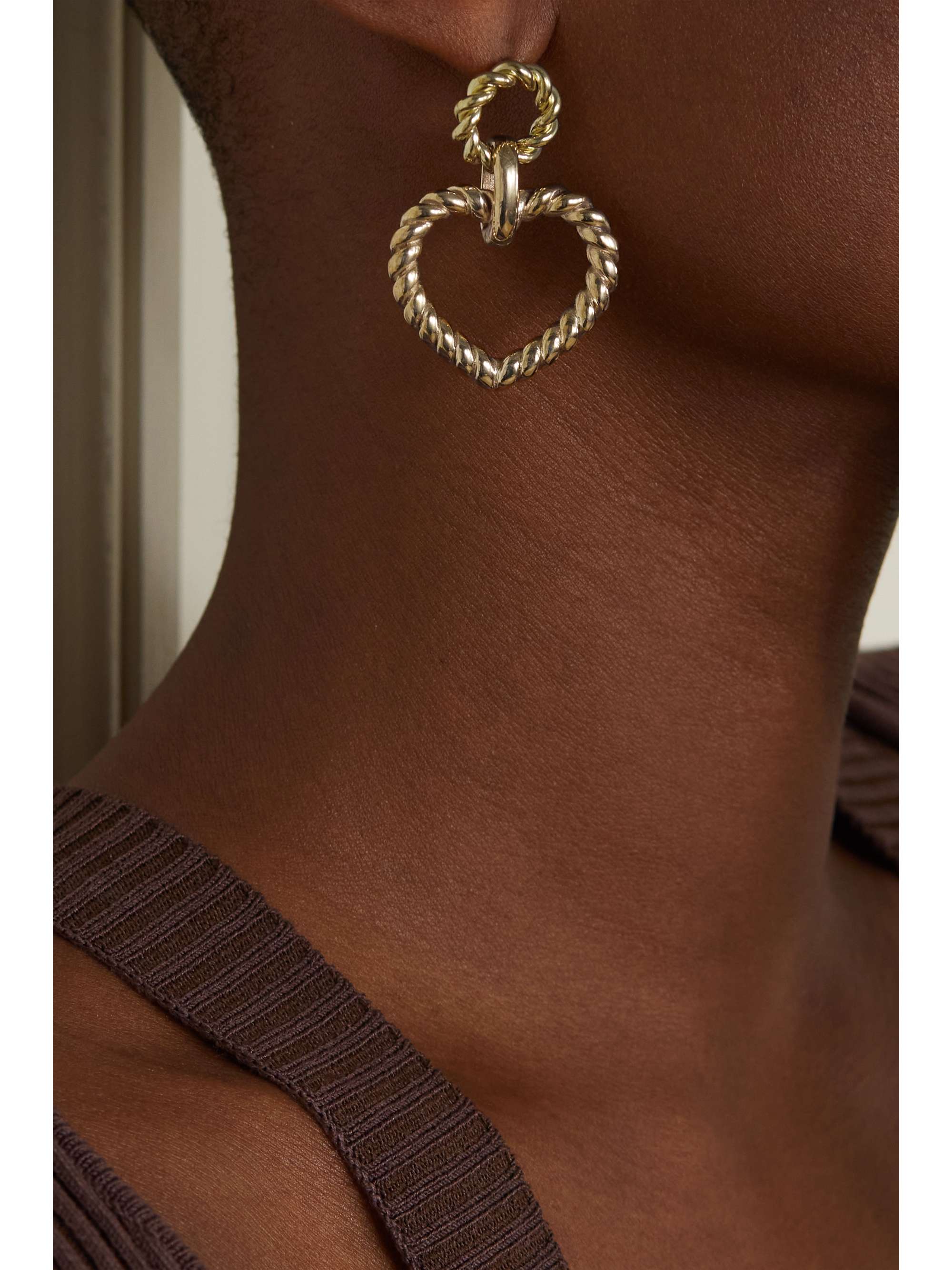 LAURA LOMBARDI Boucles d'oreilles dorées Bambola