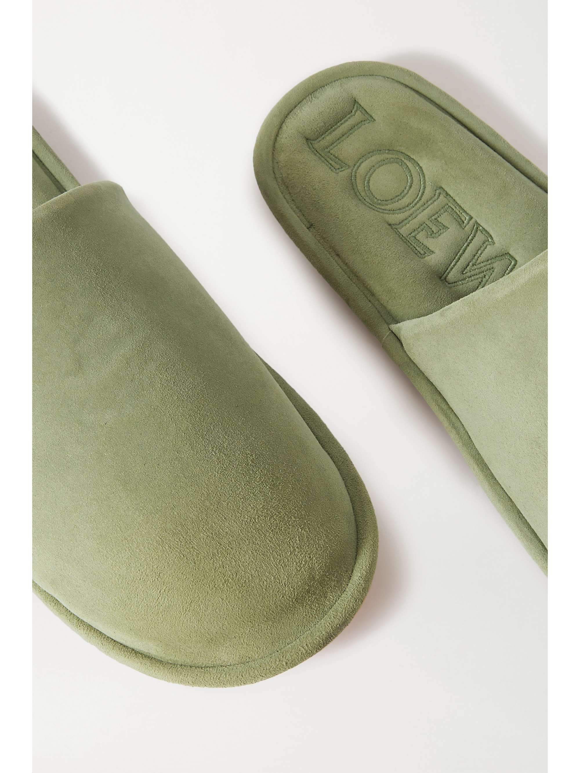 LOEWE Suede slippers