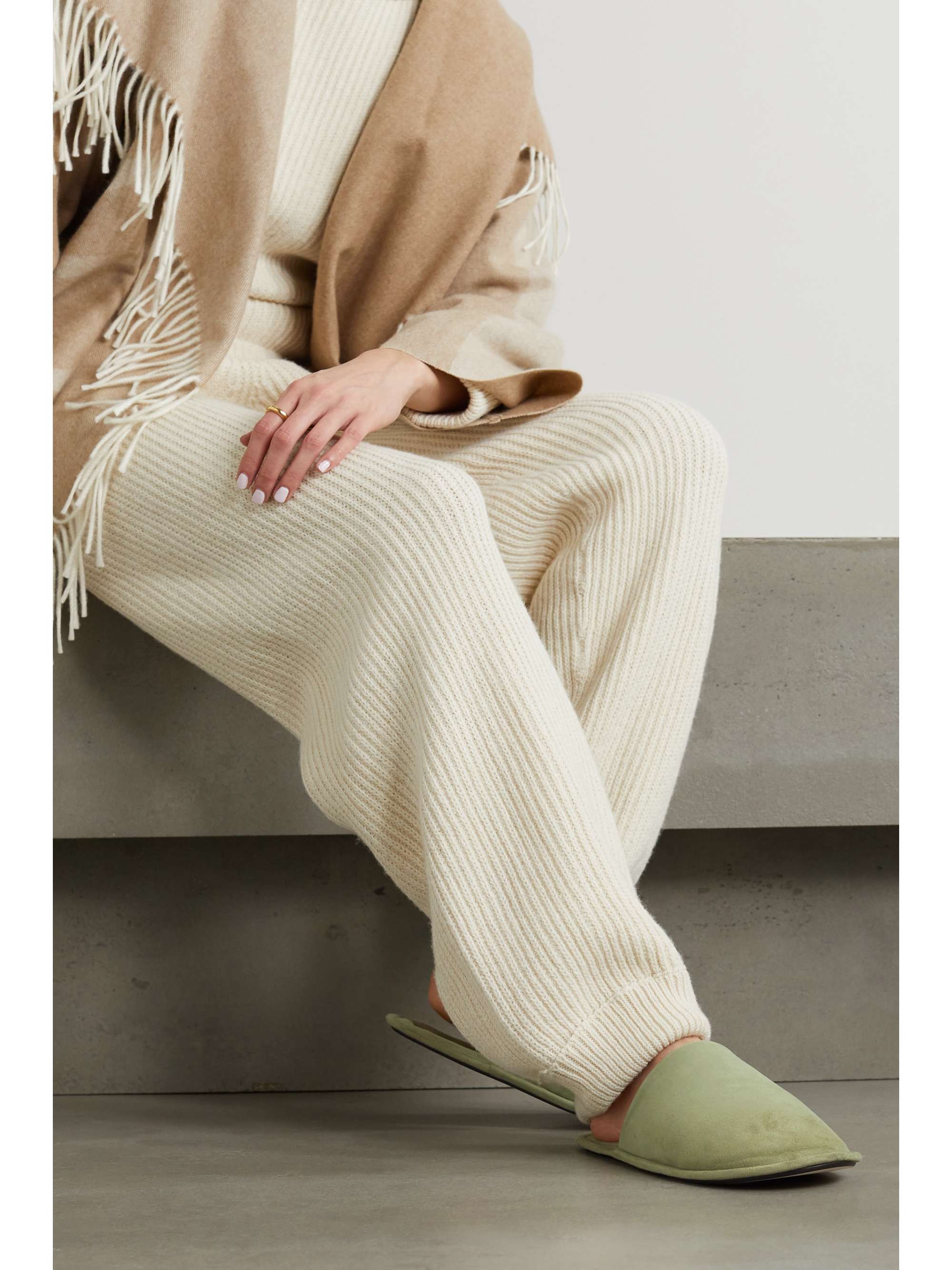 LOEWE Suede slippers