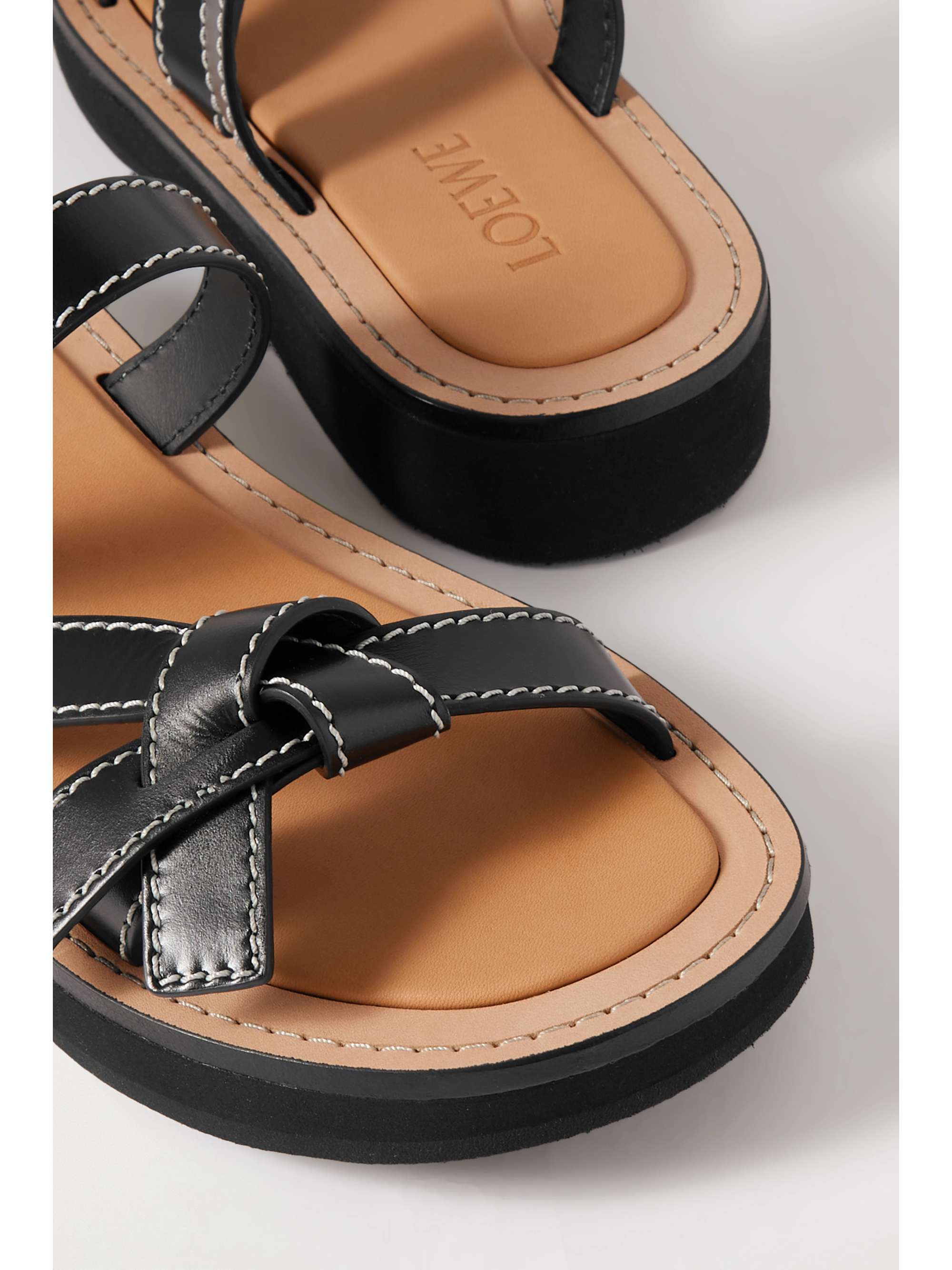 loewe flat sandals