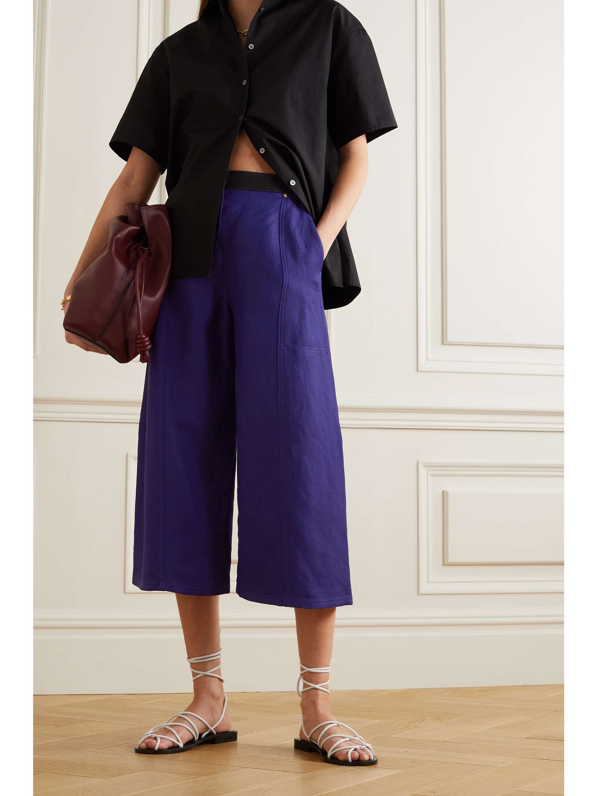 wide leg culottes