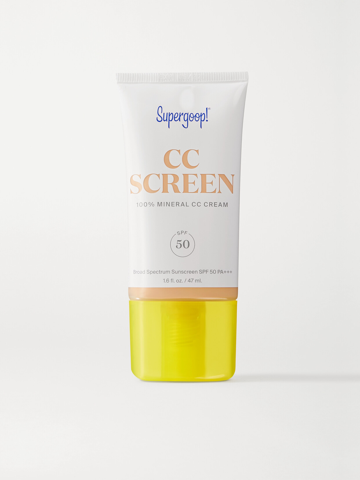 SUPERGOOP CC SCREEN 100% MINERAL CC CREAM SPF 50