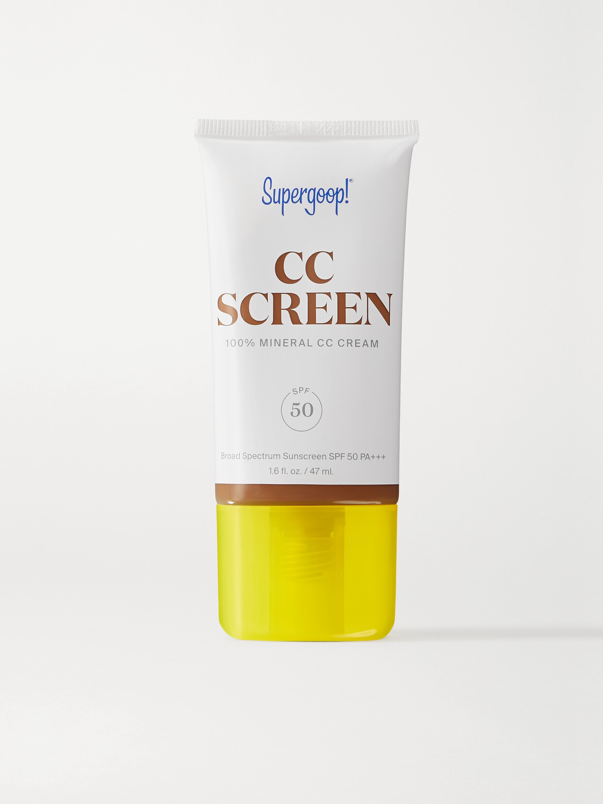 SUPERGOOP CC SCREEN 100% MINERAL CC CREAM SPF 50