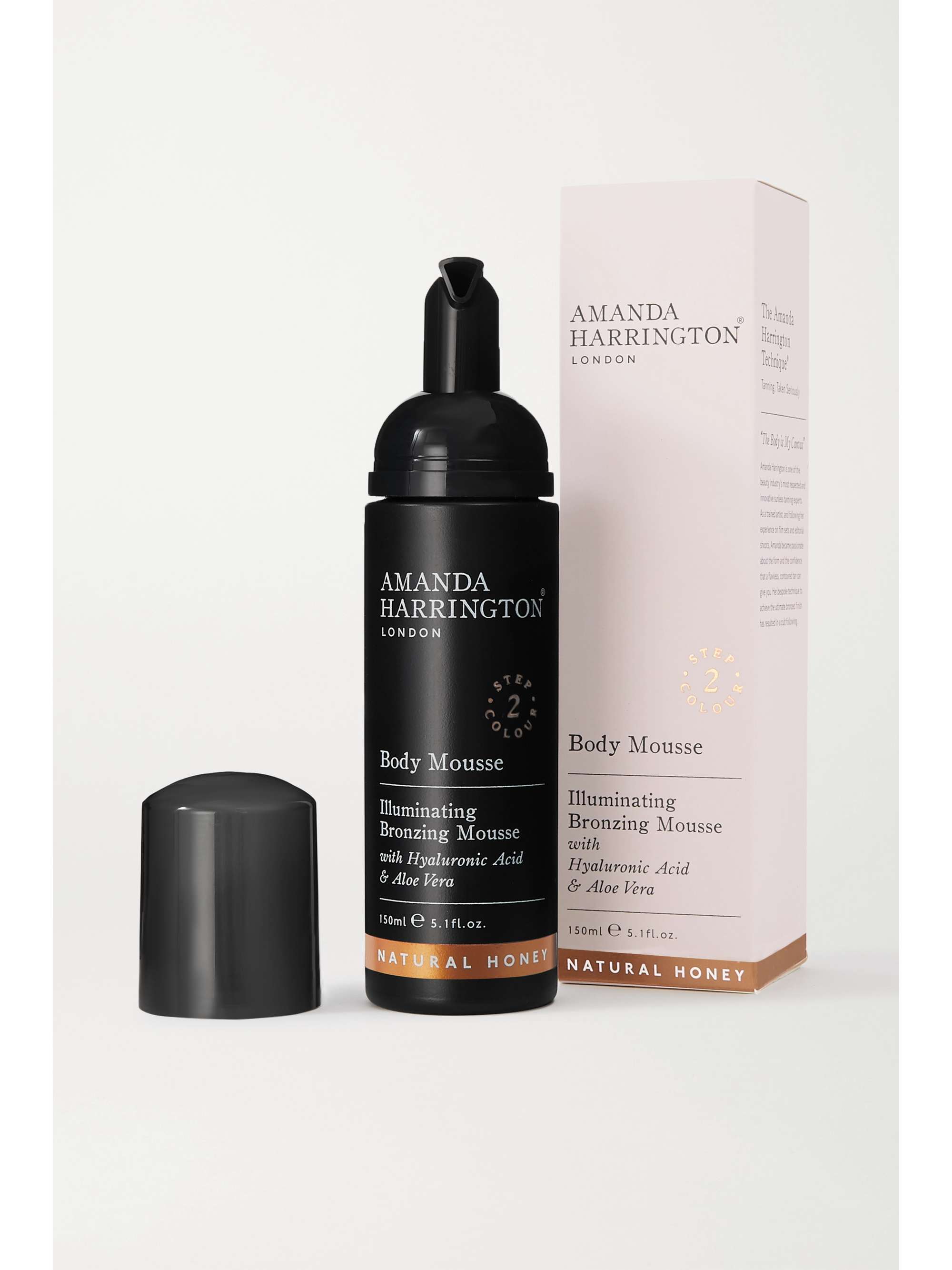 AMANDA HARRINGTON Body Mousse - Natural Honey, 150ml