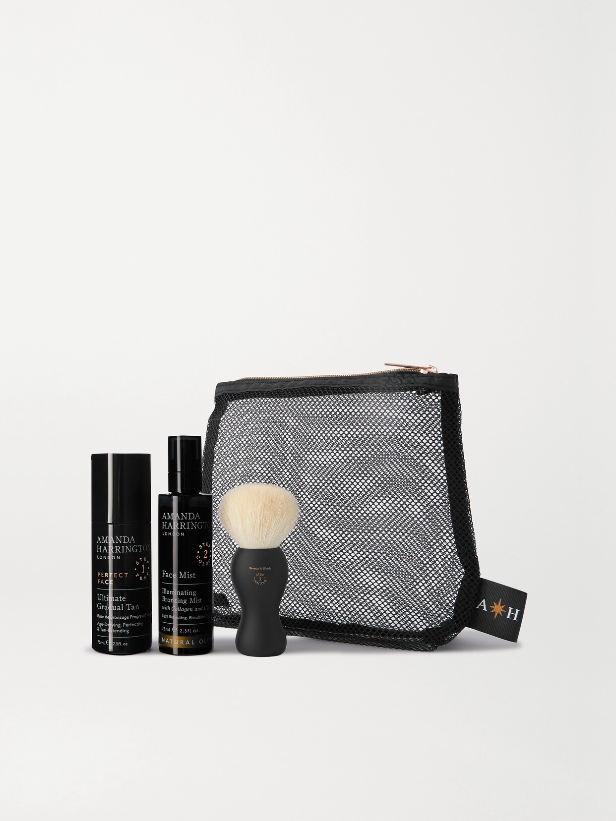 Amanda Harrington Buff & Bronze Face Set In Neutrals