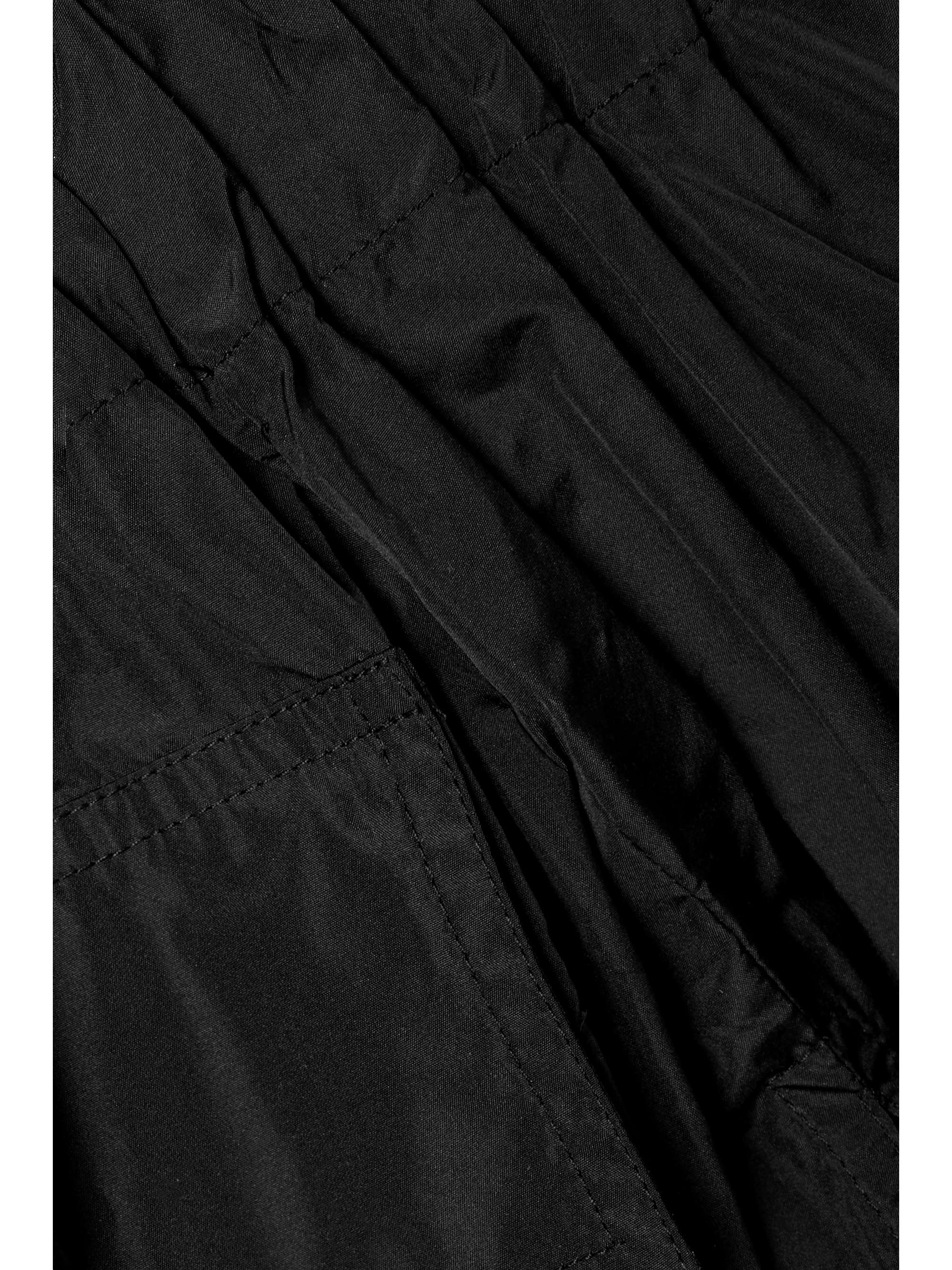 MAX MARA Losanna off-the-shoulder taffeta blouse