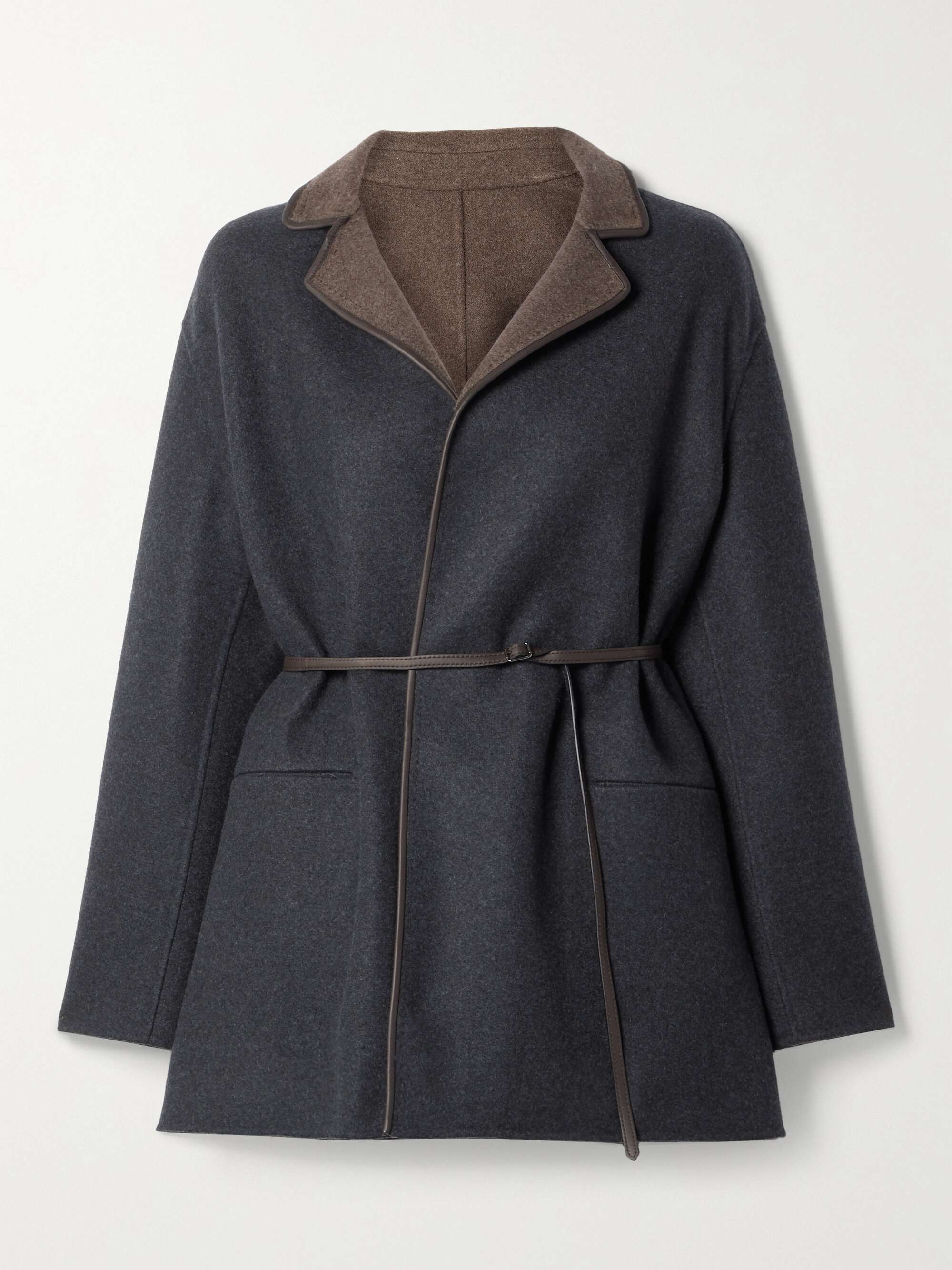 Loro piana reversible coat sales