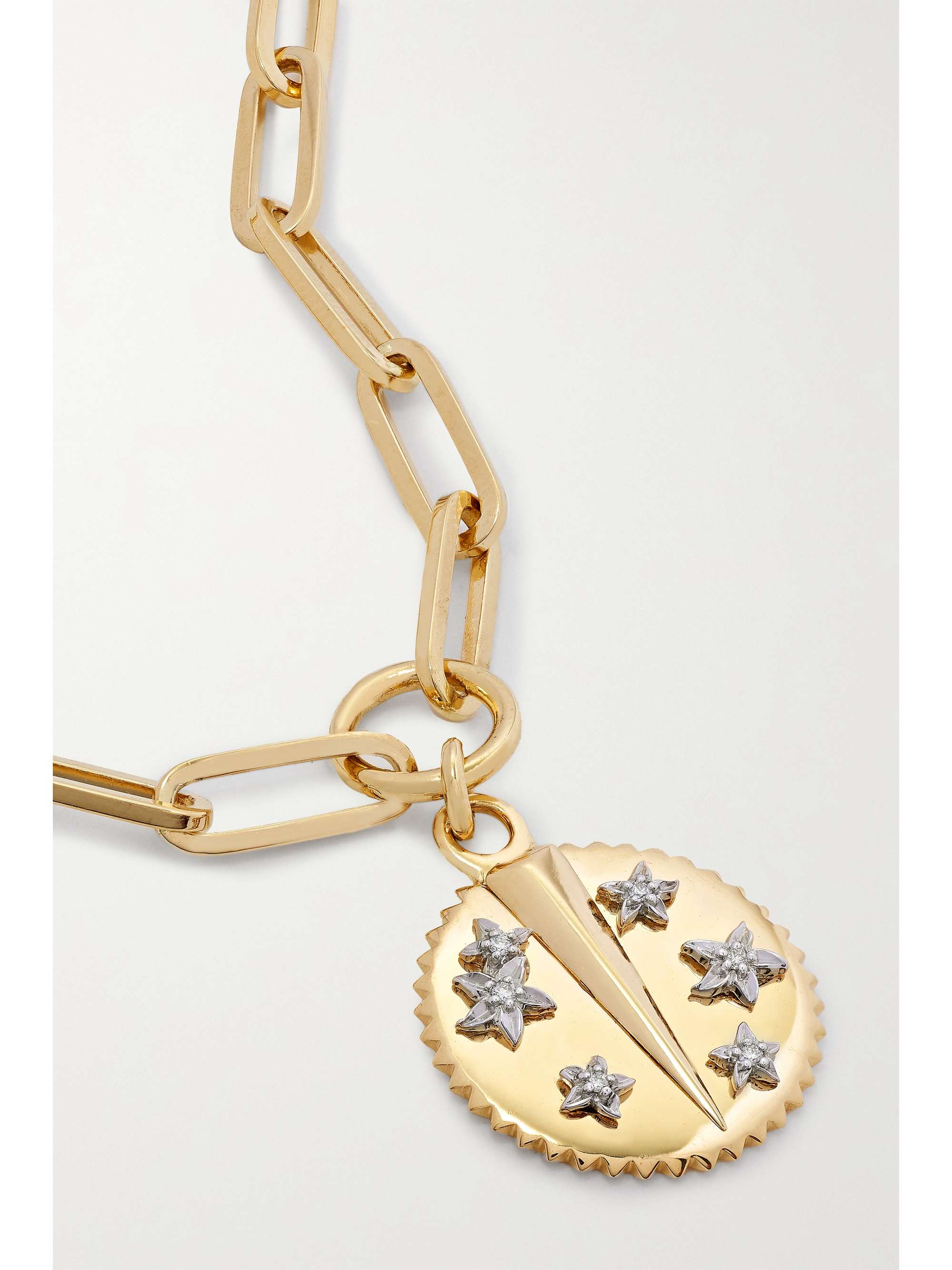 FOUNDRAE Resilience 18-karat gold diamond bracelet