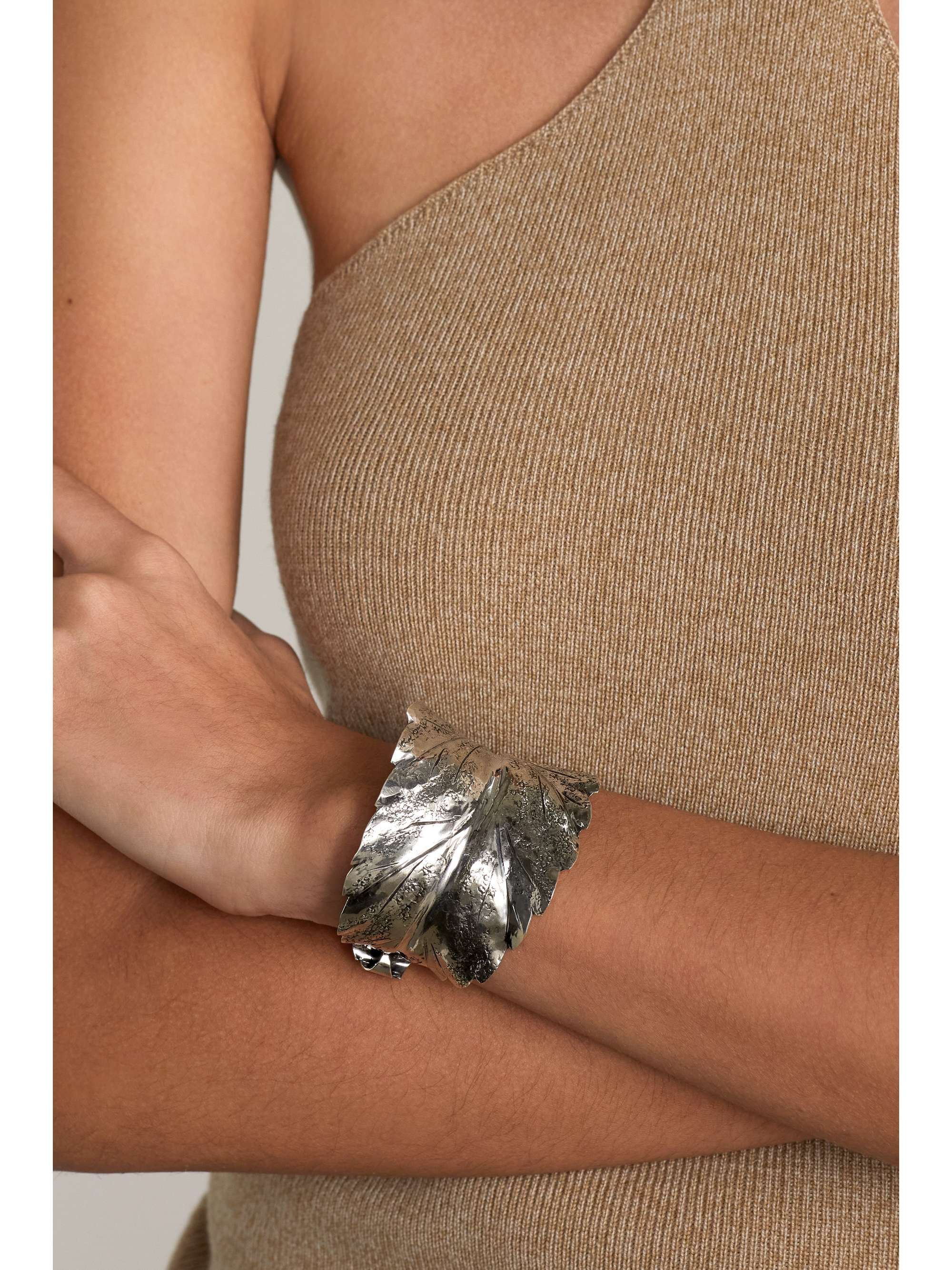 BUCCELLATI Prestigi silver cuff