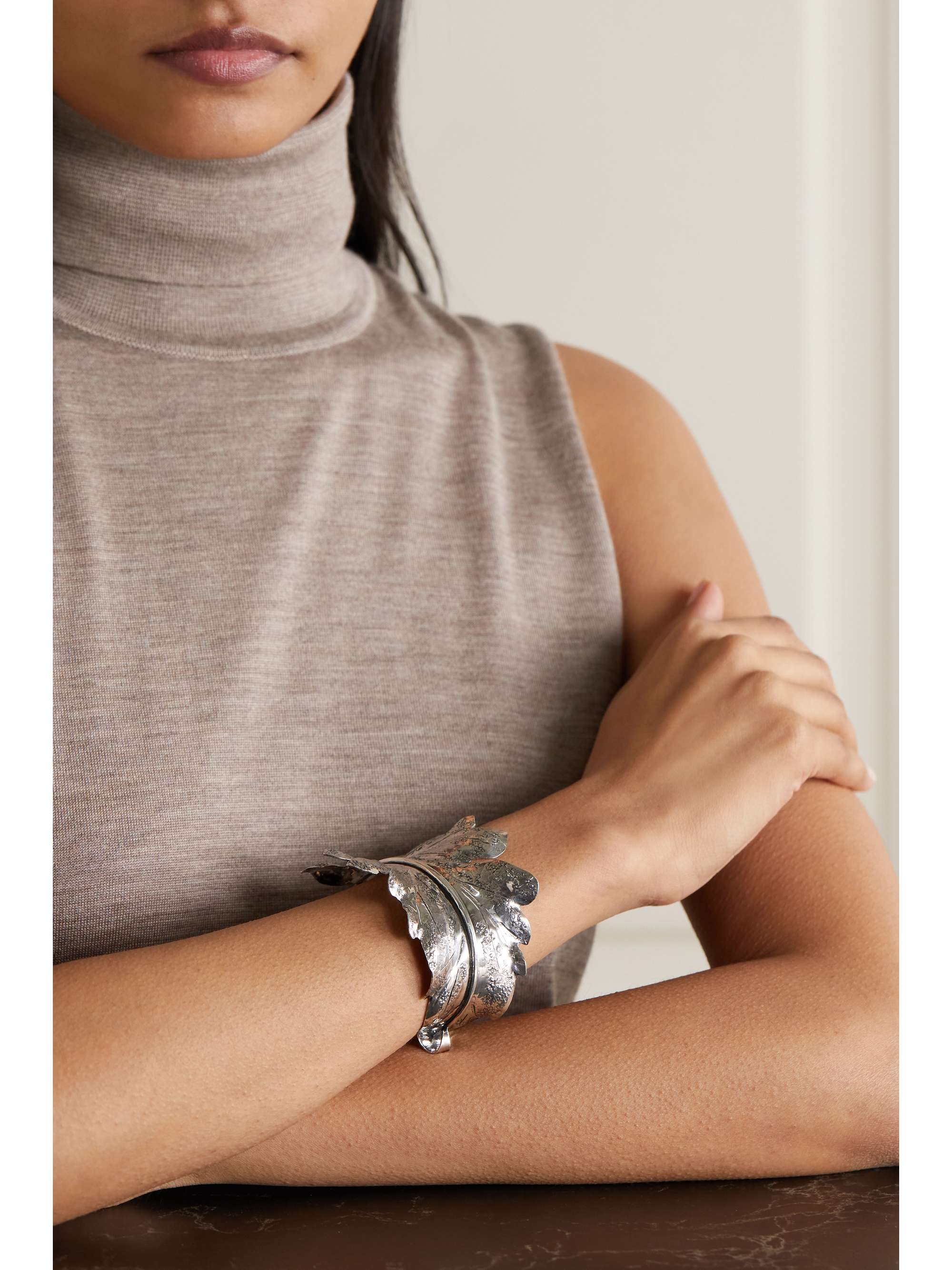 BUCCELLATI Prestigi sterling silver cuff