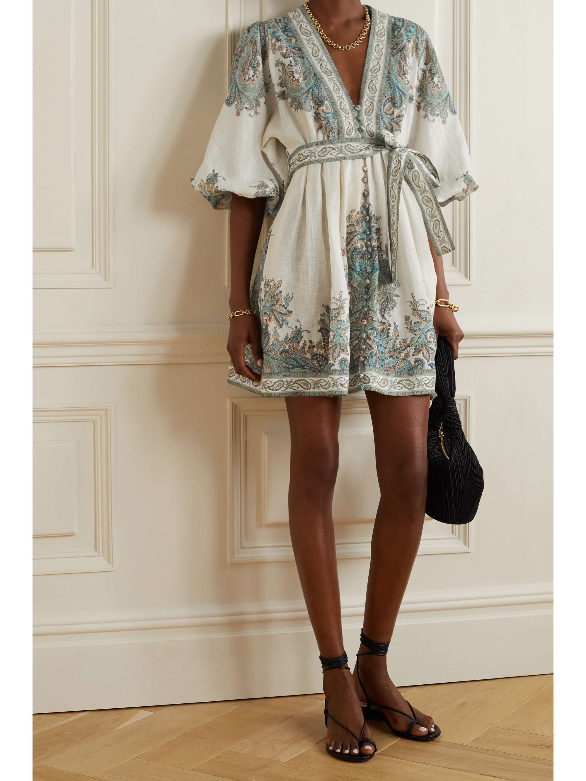 zimmermann turquoise dress