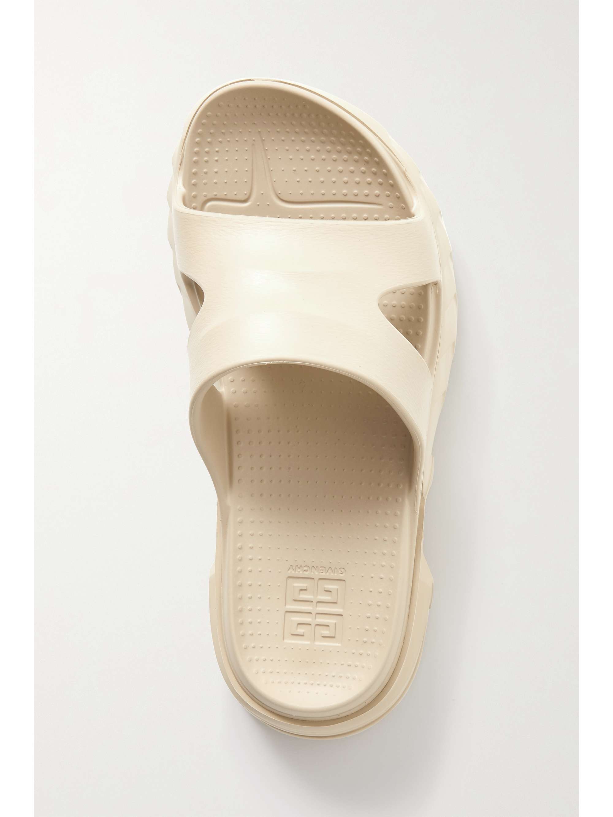 beige givenchy slides