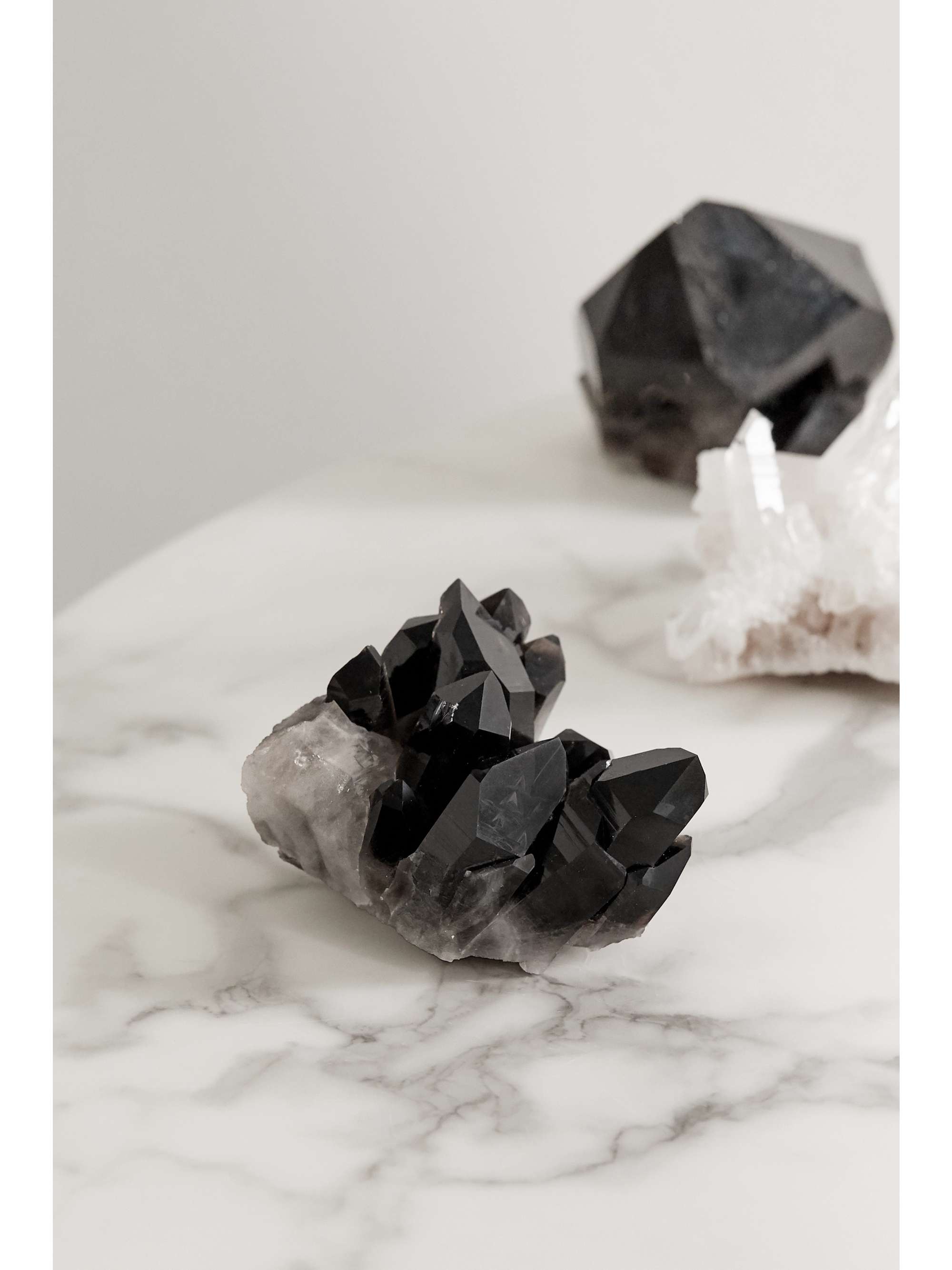 JIA JIA + NET SUSTAIN Smoky quartz crystal cluster
