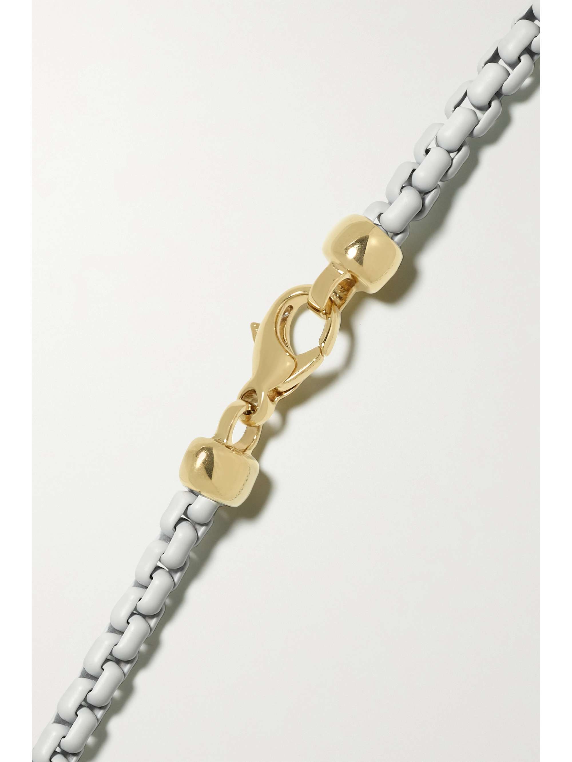 EÉRA Giada silver and gold anklet