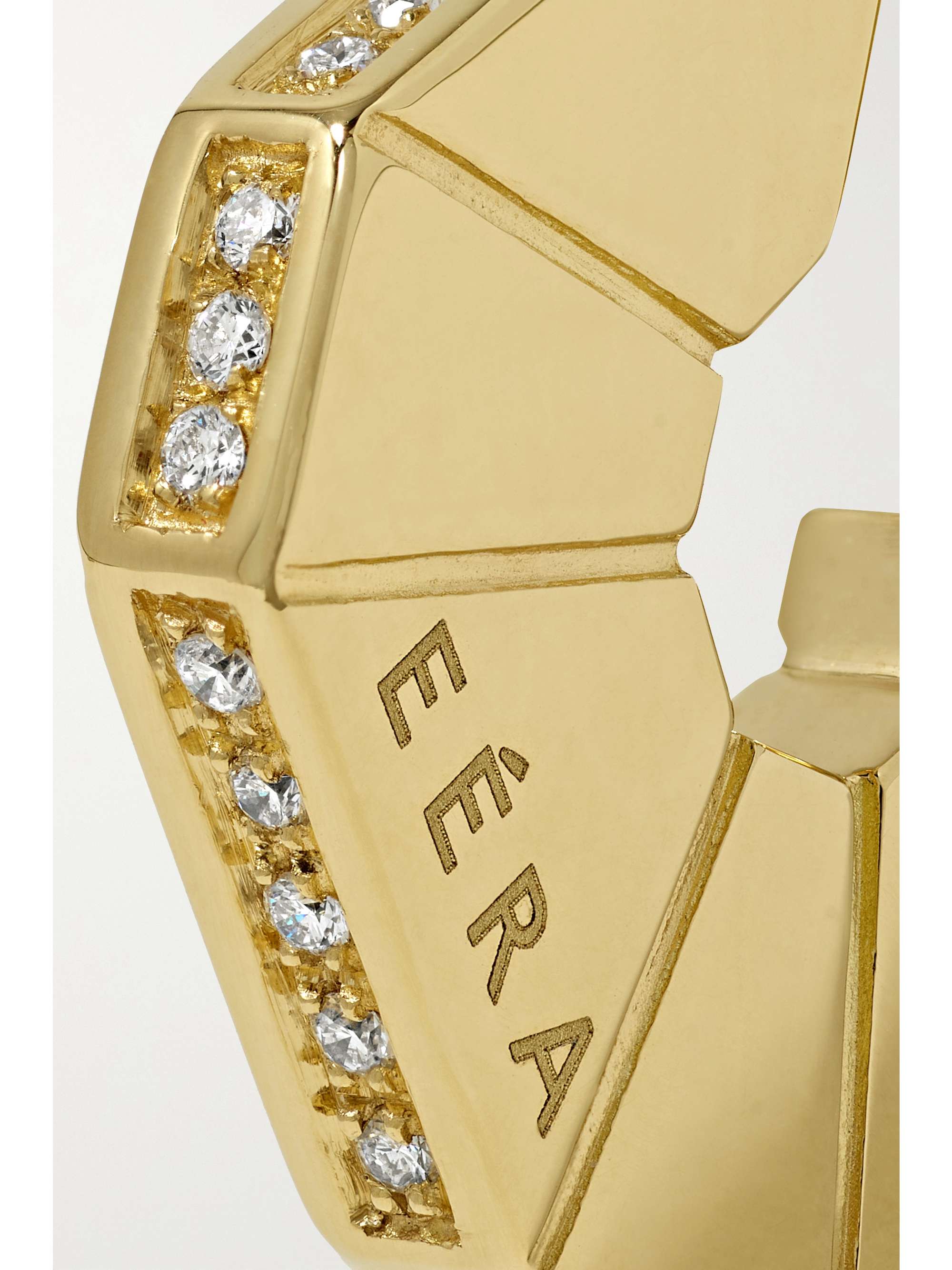 EÉRA Carey 18-karat gold diamond earring