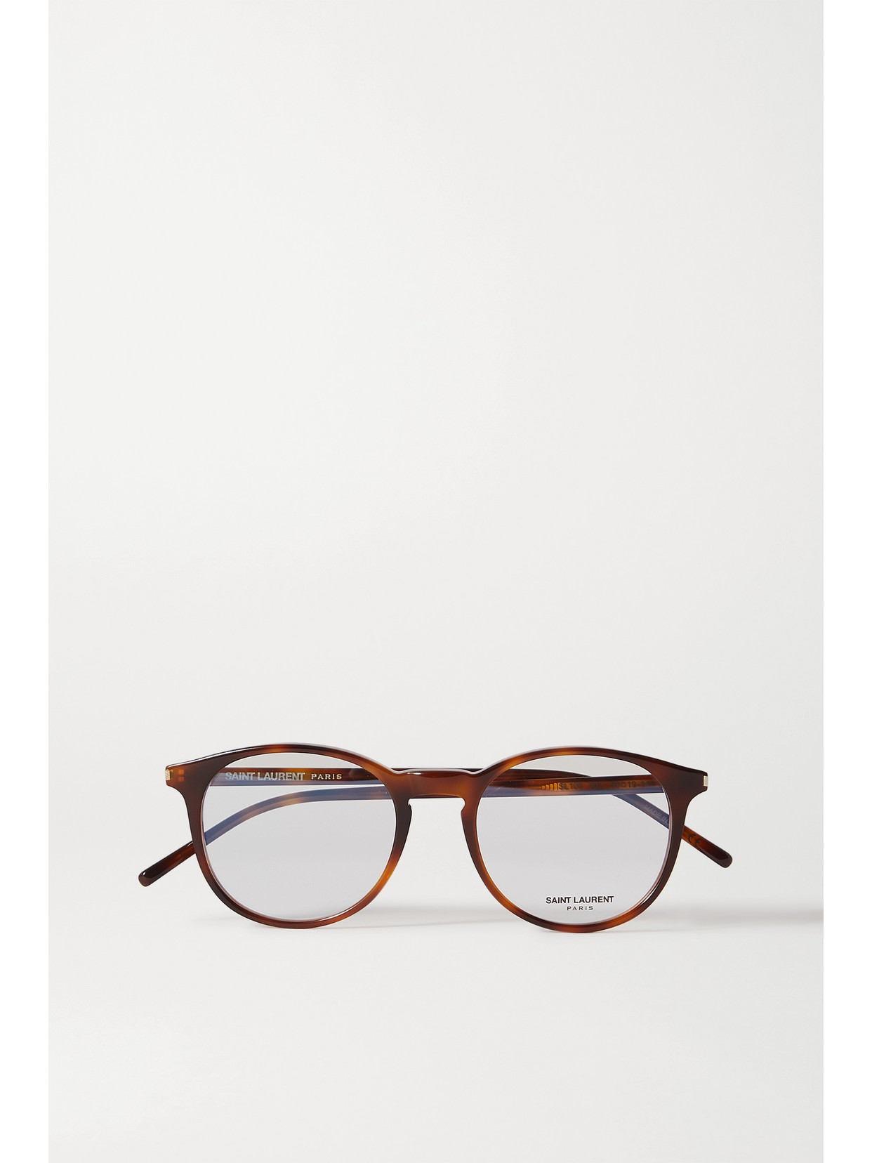 round frame tortoiseshell glasses