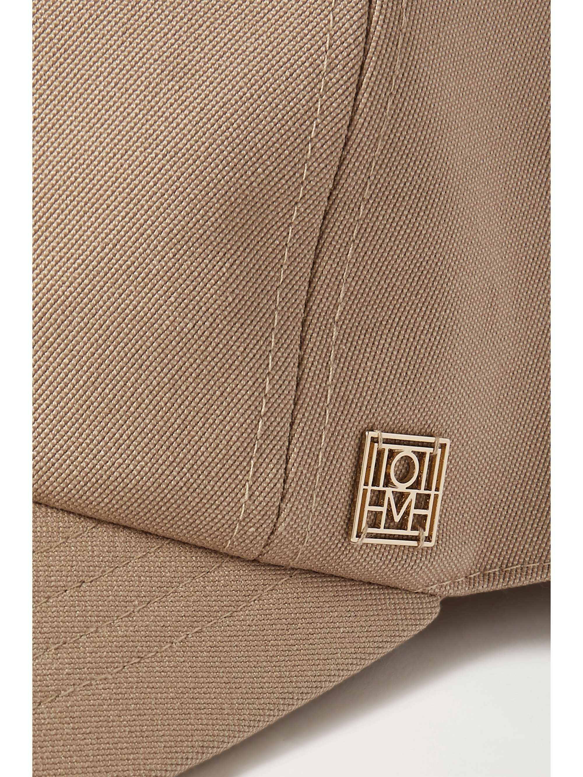 TOTEME Soho cotton-twill baseball cap