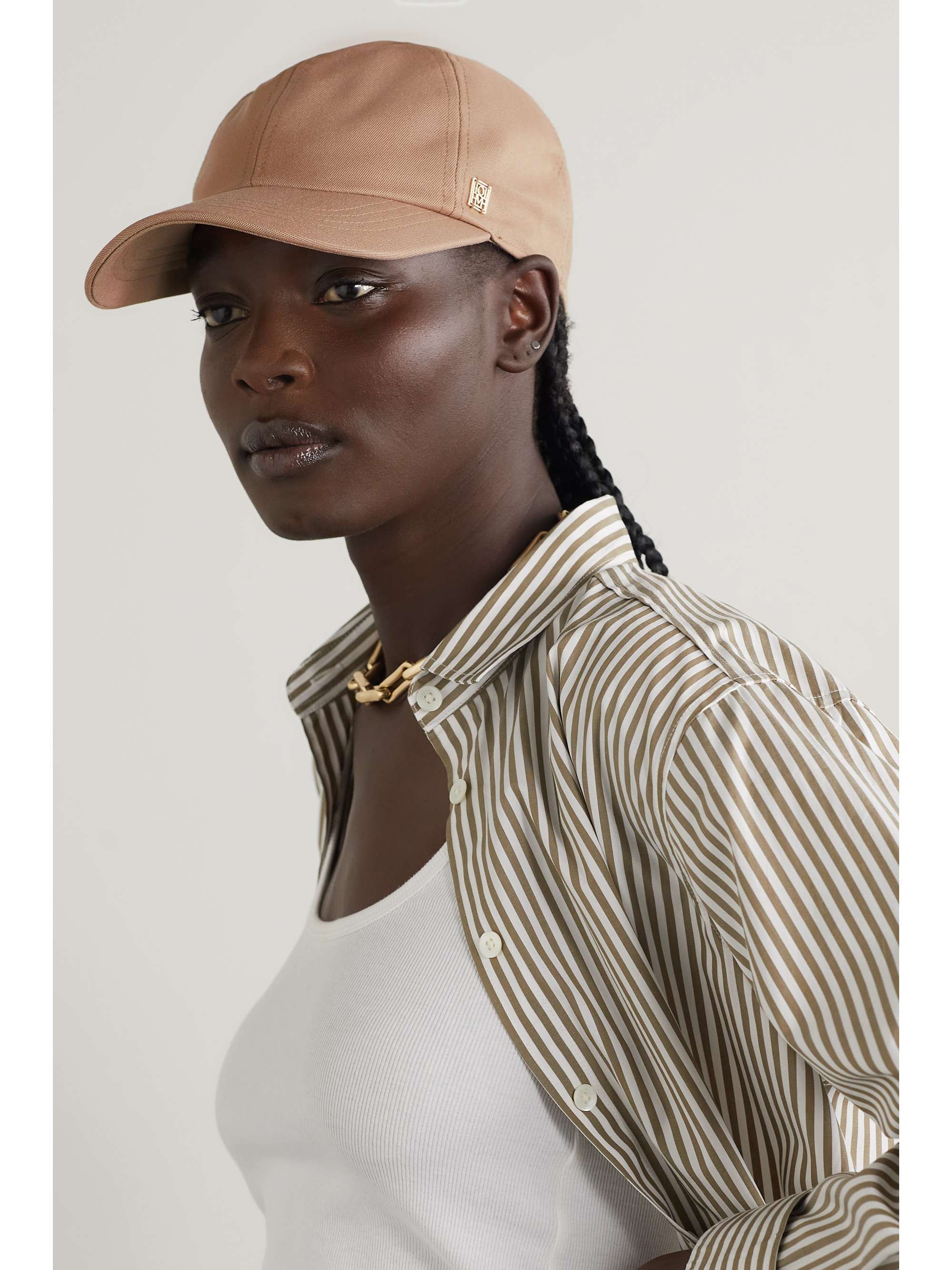 TOTEME Soho cotton-twill baseball cap | NET-A-PORTER